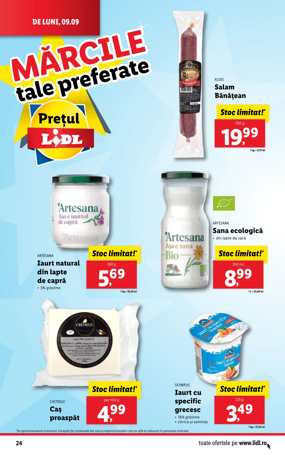 Lidl akciós újság Románia 09.09–09.15 – 24. oldal
