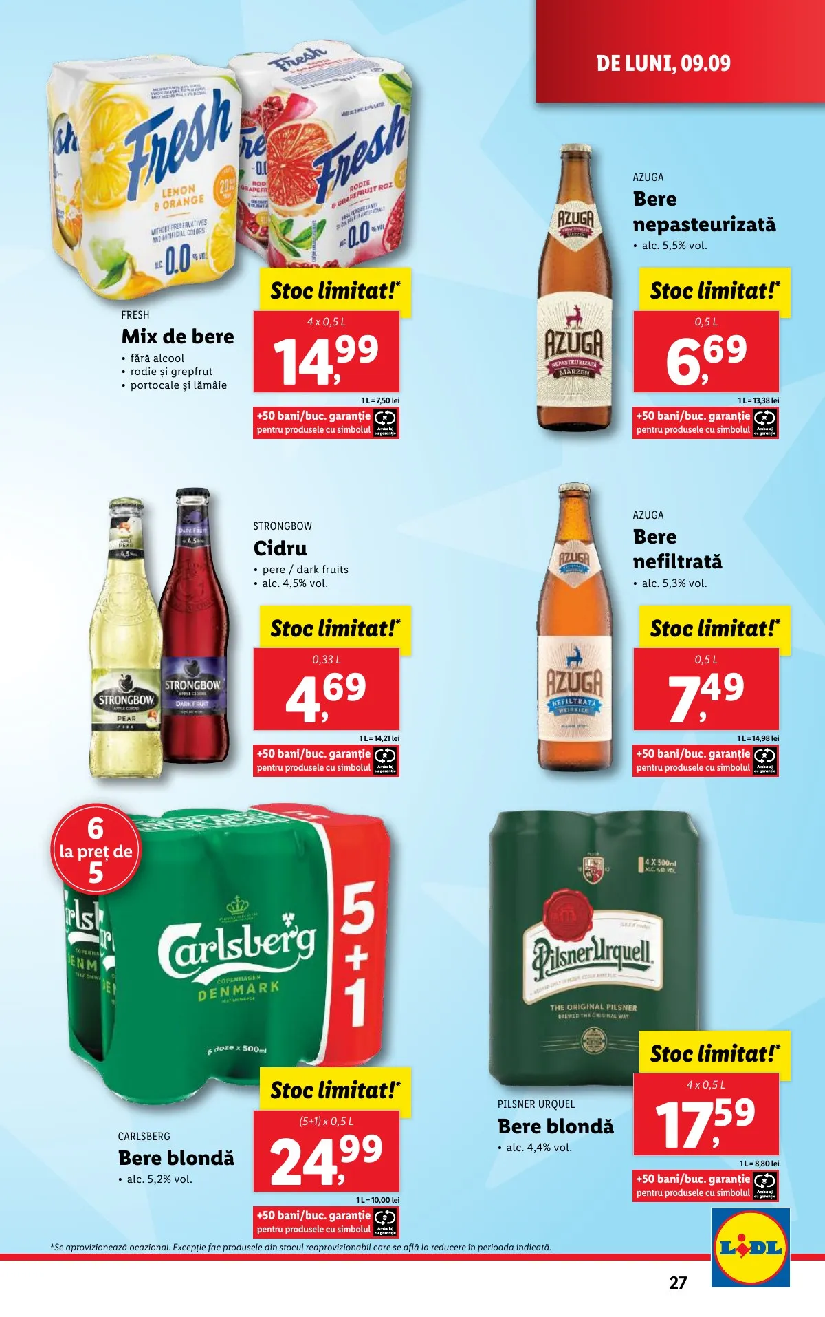 Lidl akciós újság Románia 09.09–09.15 – 27. oldal