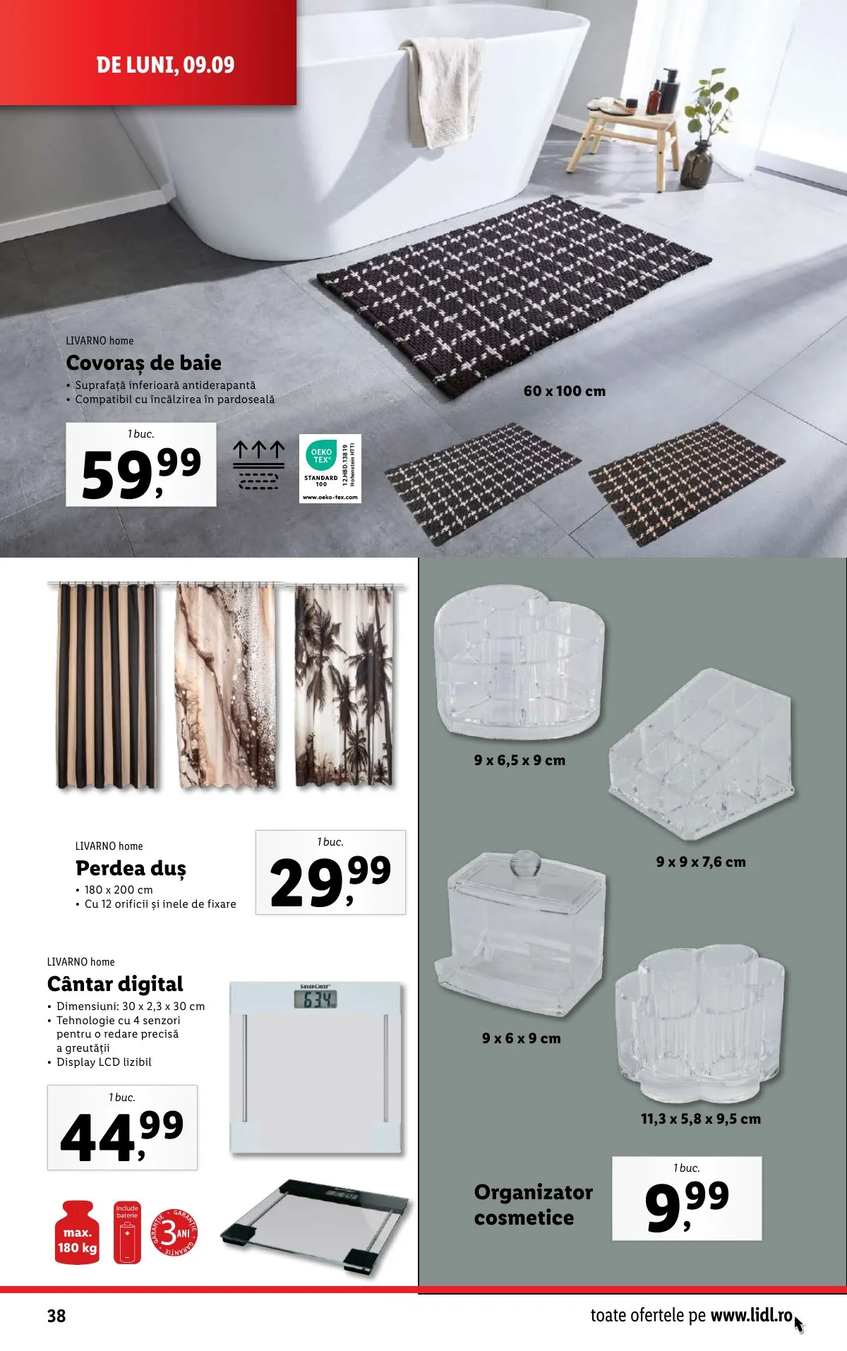 Lidl akciós újság Románia 09.09–09.15 – 39. oldal