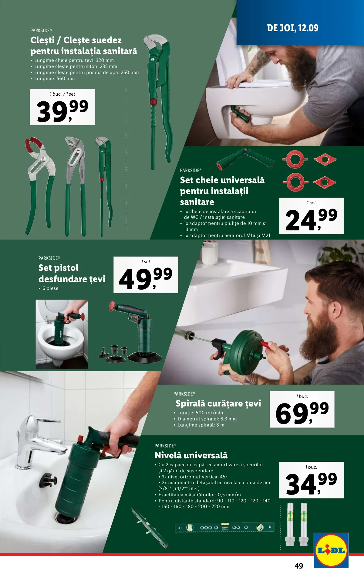 Lidl akciós újság Románia 09.09–09.15 – 48. oldal