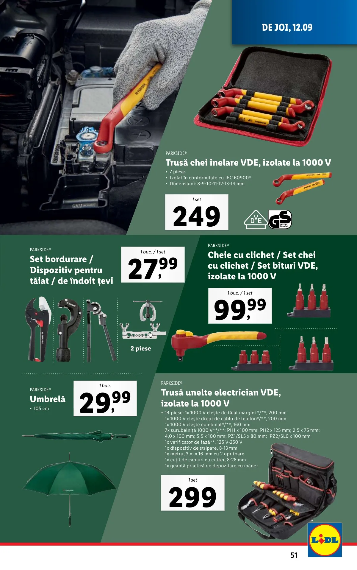 Lidl akciós újság Románia 09.09–09.15 – 50. oldal
