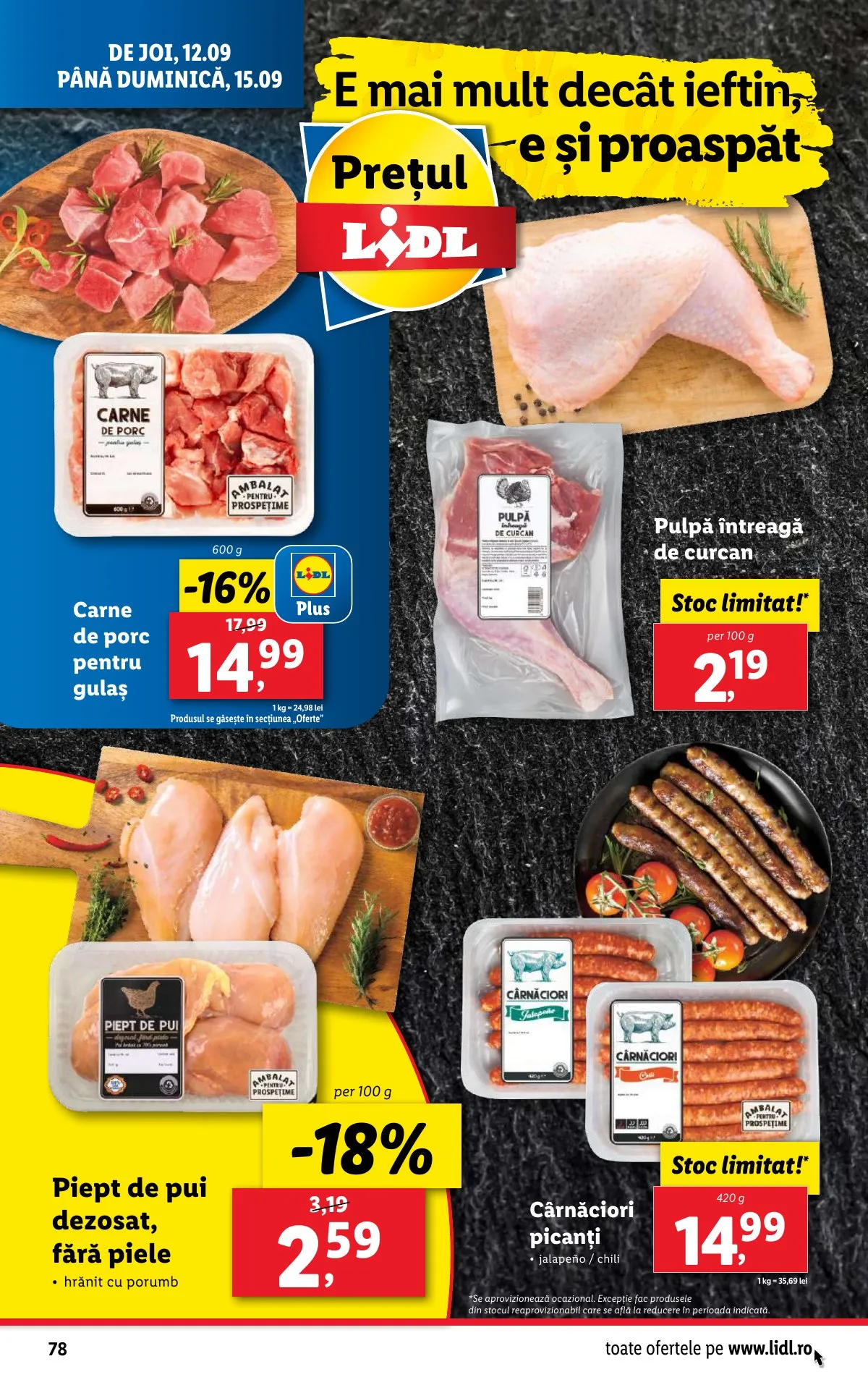 Lidl akciós újság Románia 09.09–09.15 – 76. oldal