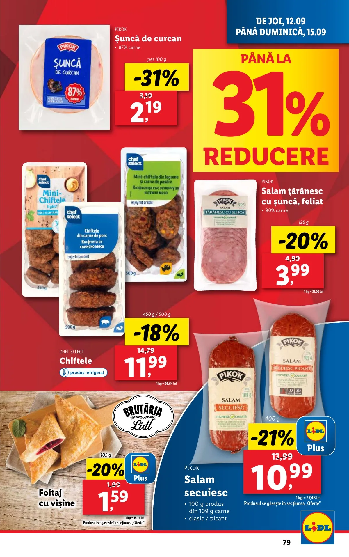 Lidl akciós újság Románia 09.09–09.15 – 77. oldal