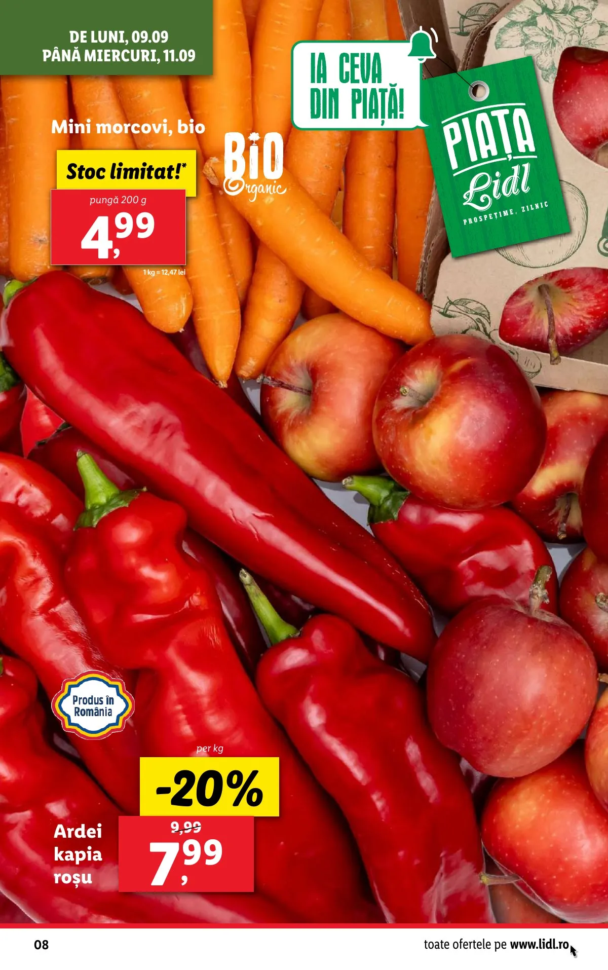 Lidl akciós újság Románia 09.09–09.15 – 8. oldal