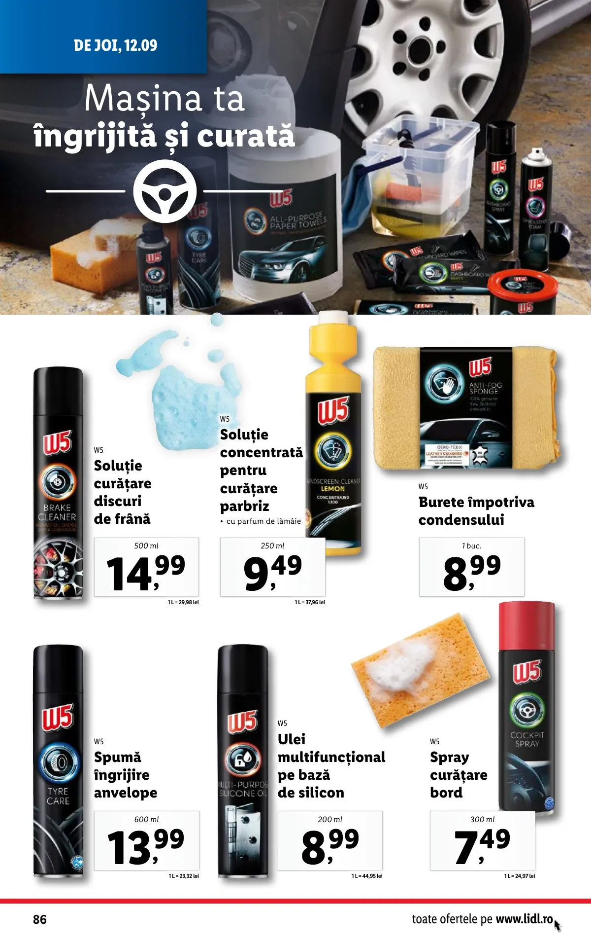 Lidl akciós újság Románia 09.09–09.15 – 84. oldal
