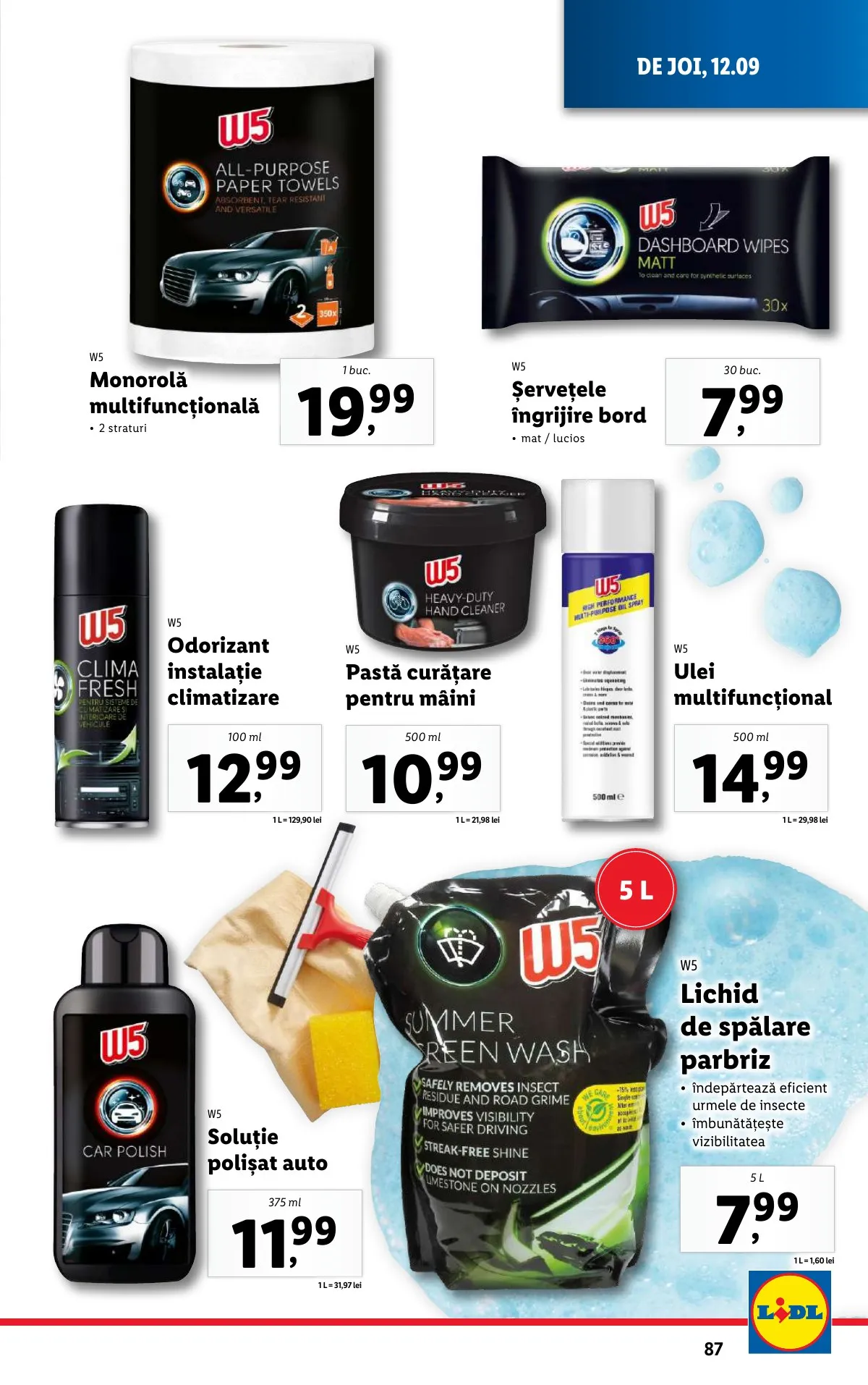 Lidl akciós újság Románia 09.09–09.15 – 85. oldal