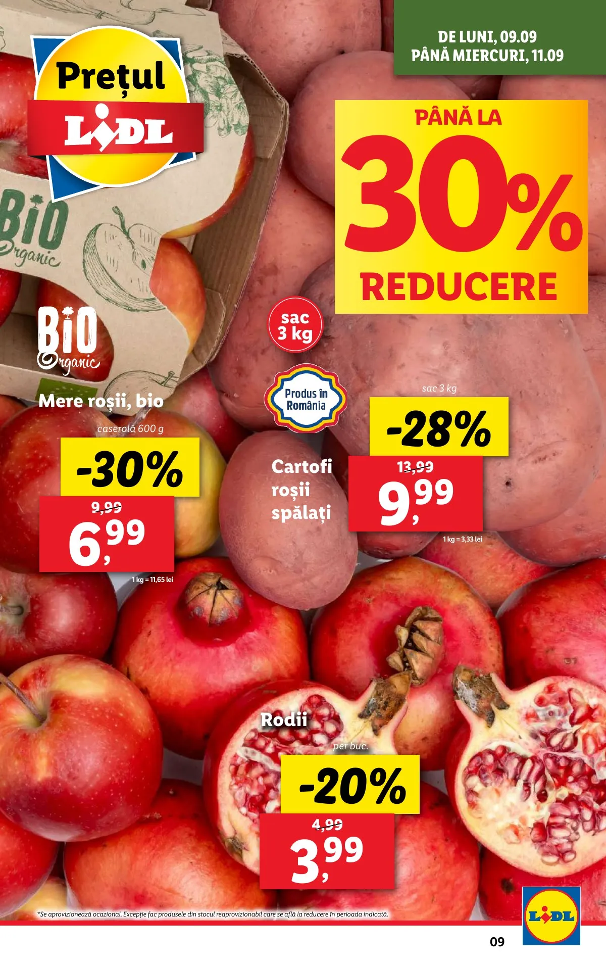 Lidl akciós újság Románia 09.09–09.15 – 9. oldal