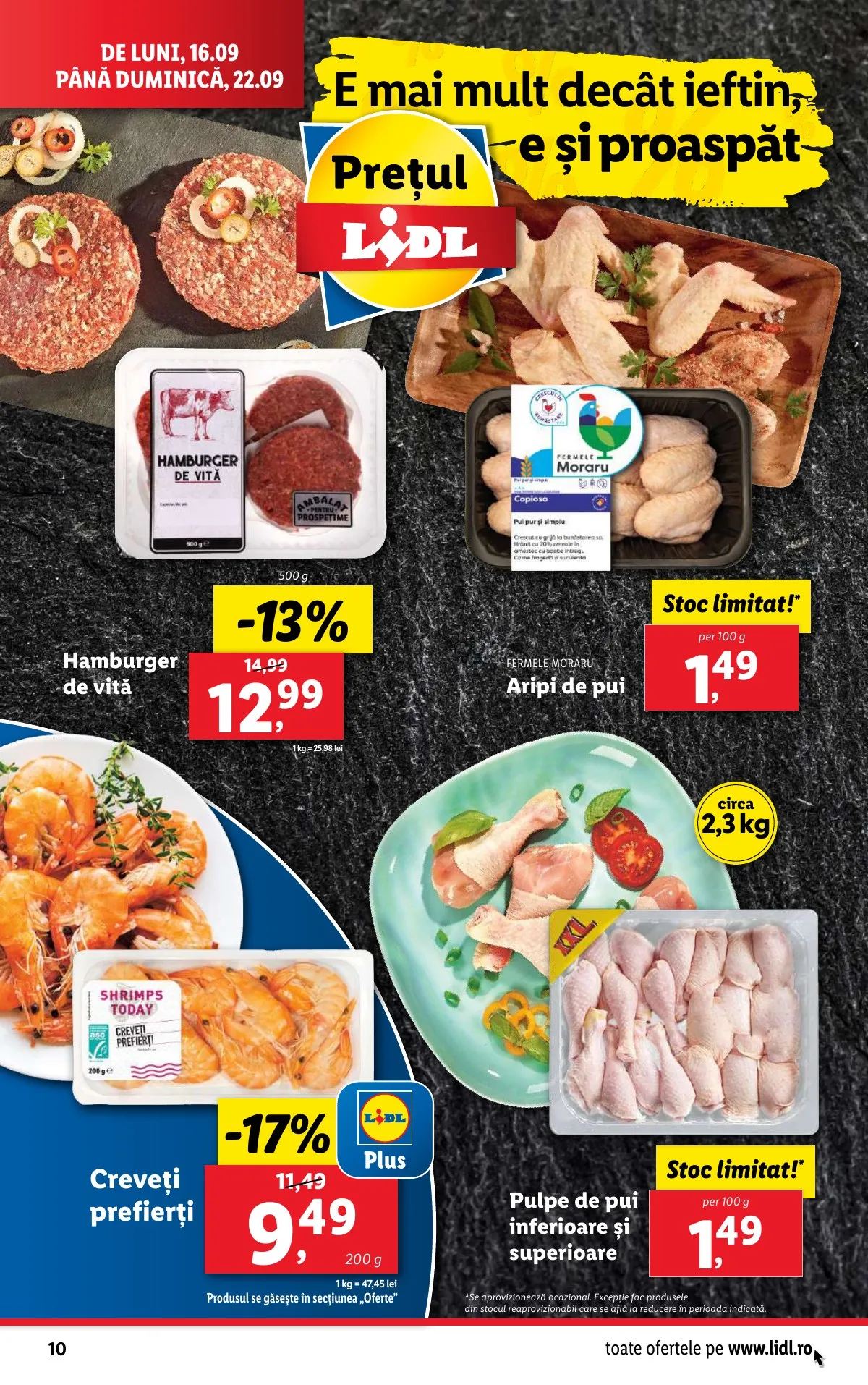 Lidl akciós újság Románia 09.16–09.22 – 10. oldal
