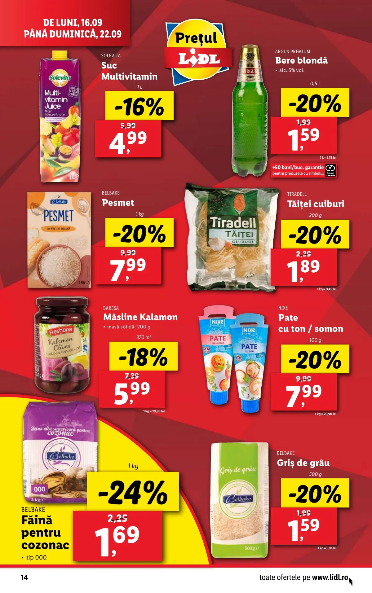 Lidl akciós újság Románia 09.16–09.22 – 14. oldal