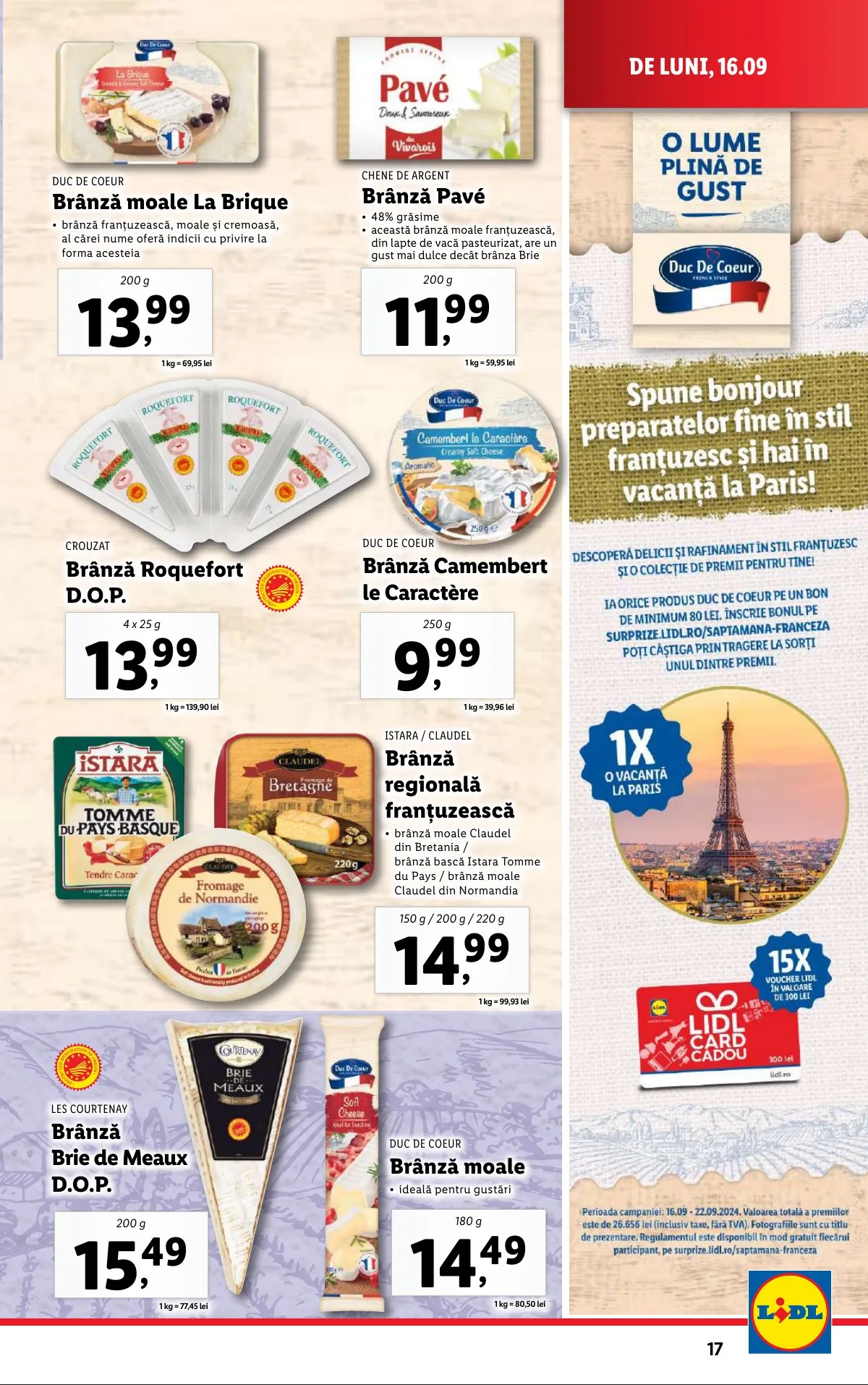 Lidl akciós újság Románia 09.16–09.22 – 17. oldal