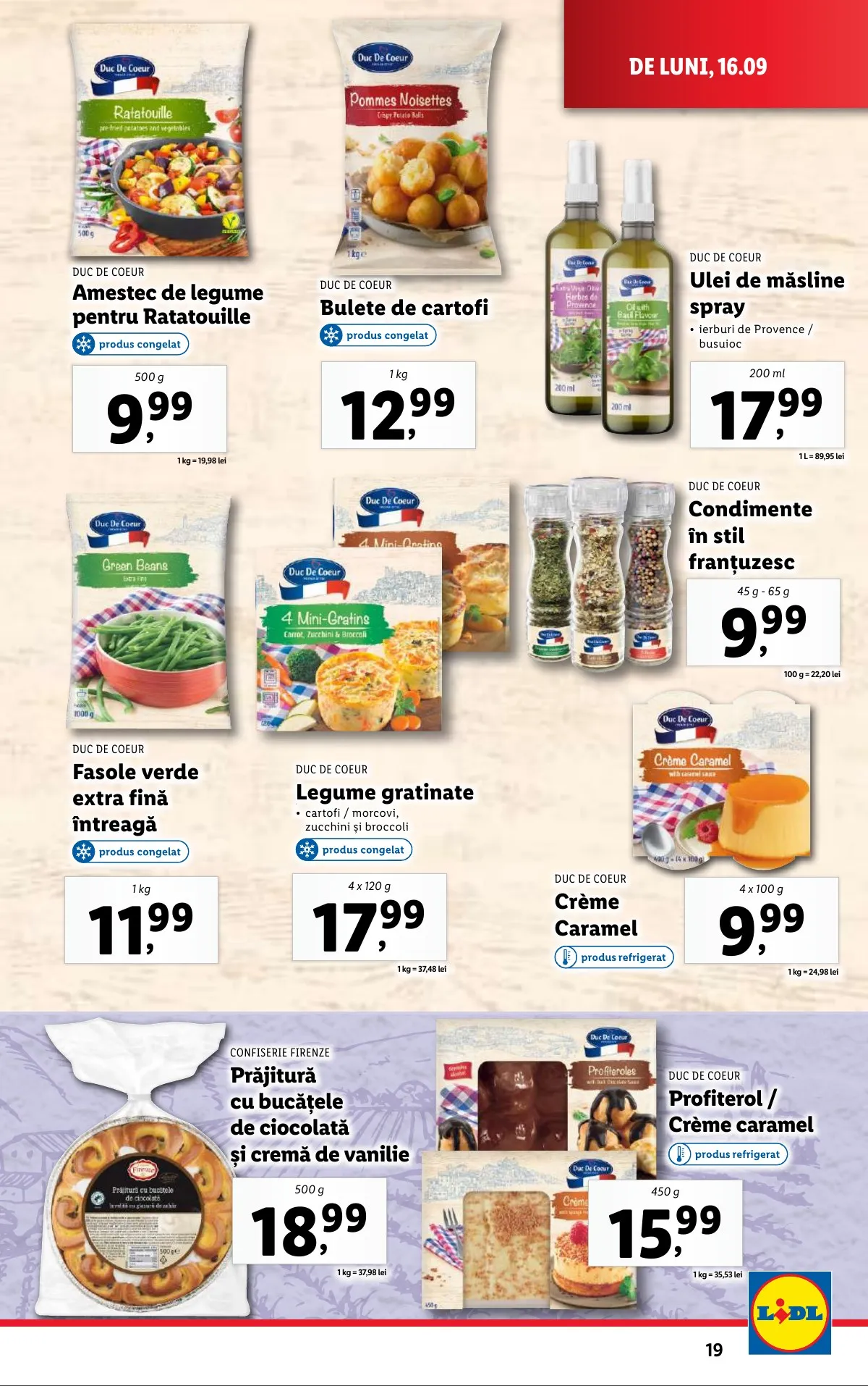 Lidl akciós újság Románia 09.16–09.22 – 19. oldal
