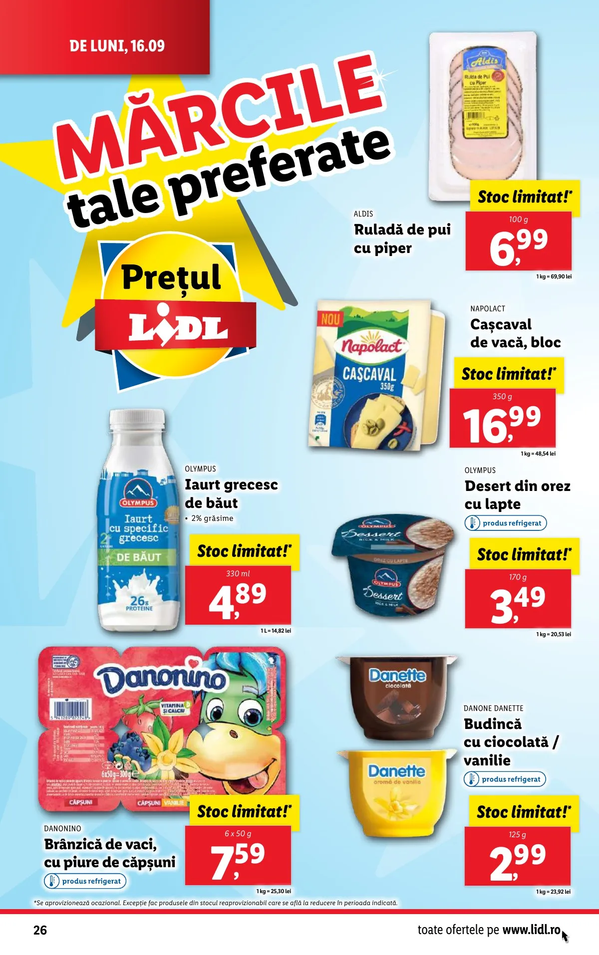 Lidl akciós újság Románia 09.16–09.22 – 26. oldal