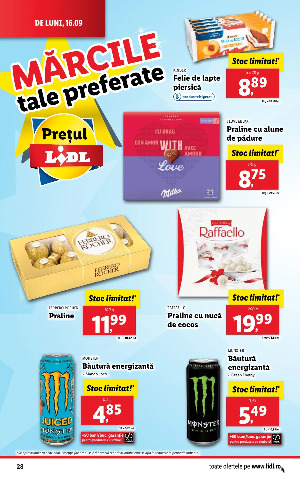 Lidl akciós újság Románia 09.16–09.22 – 28. oldal