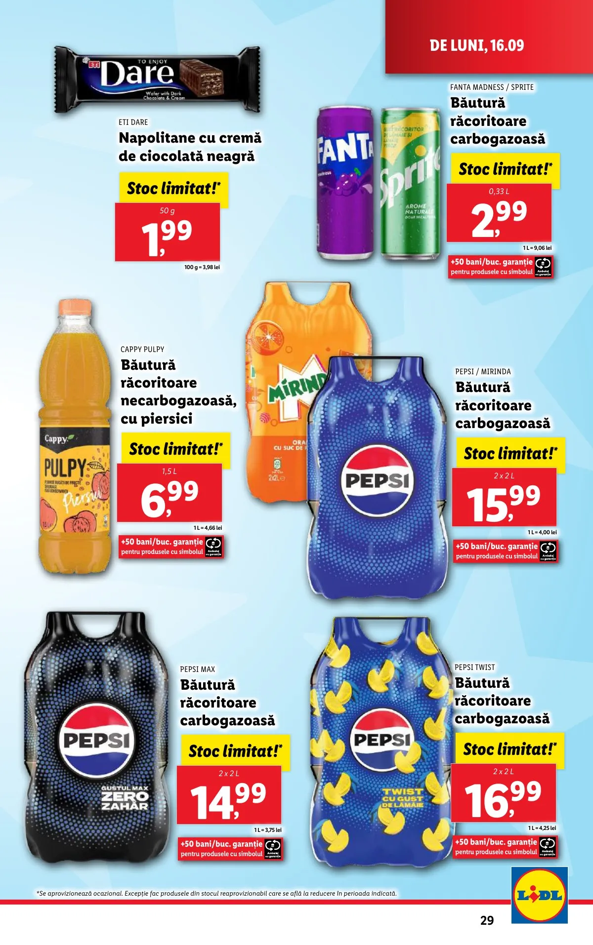 Lidl akciós újság Románia 09.16–09.22 – 29. oldal