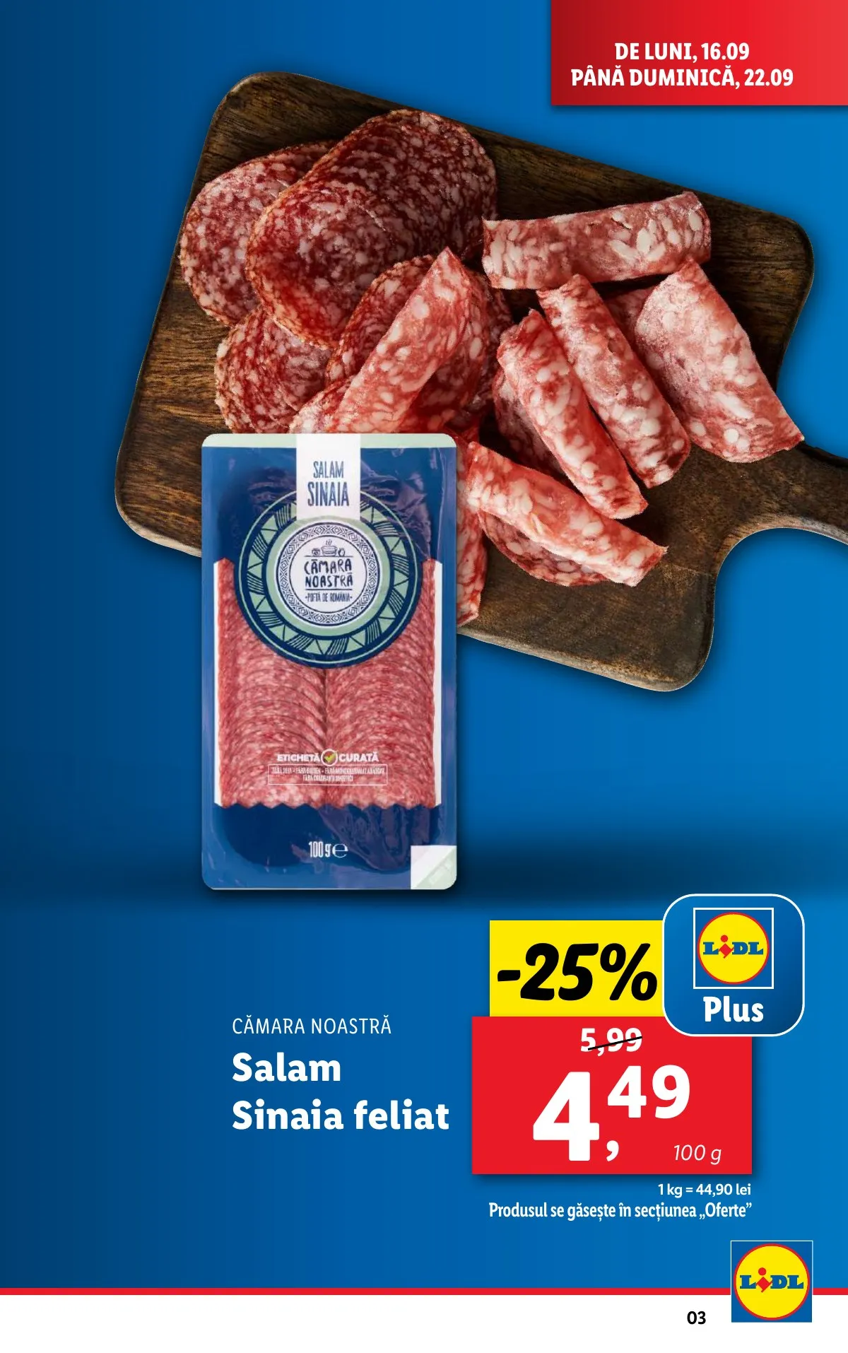 Lidl akciós újság Románia 09.16–09.22 – 3. oldal