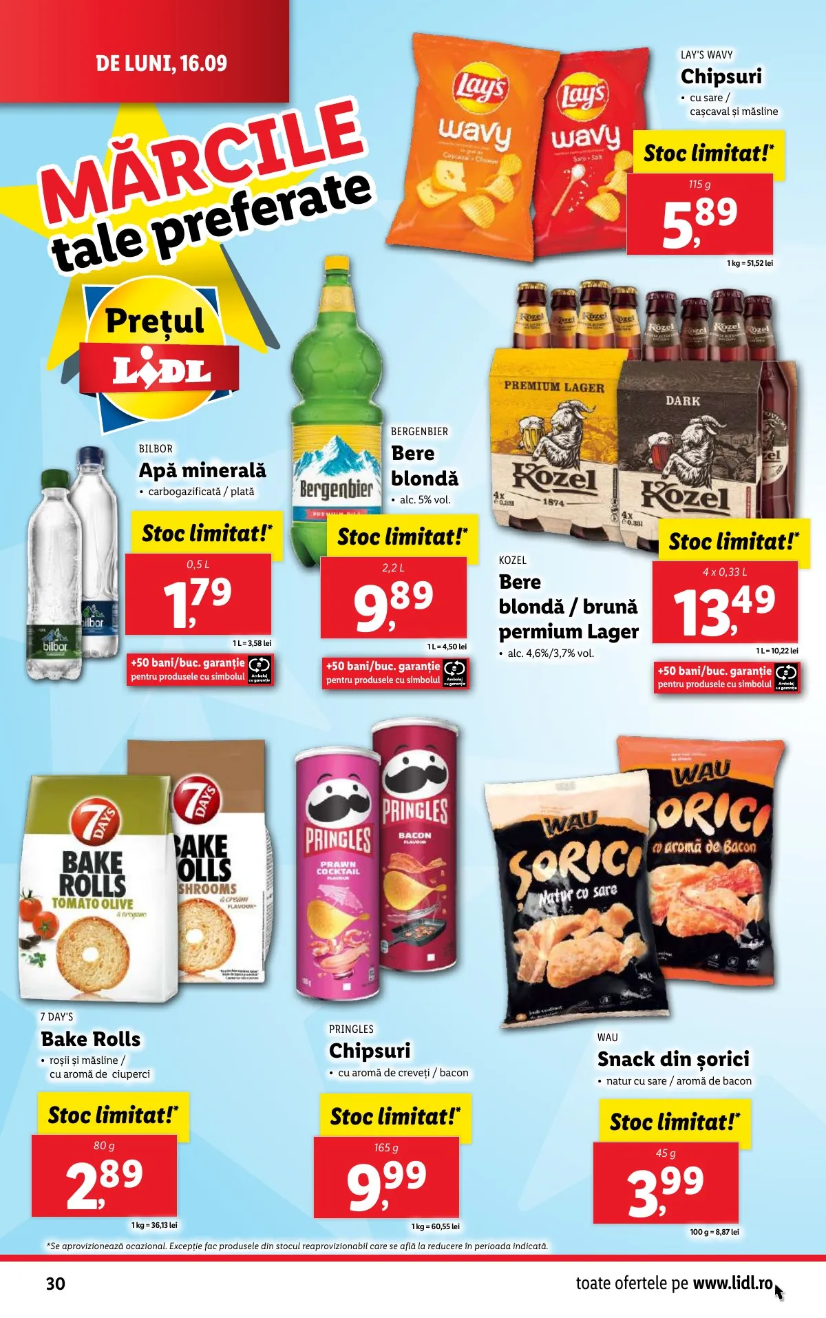 Lidl akciós újság Románia 09.16–09.22 – 30. oldal