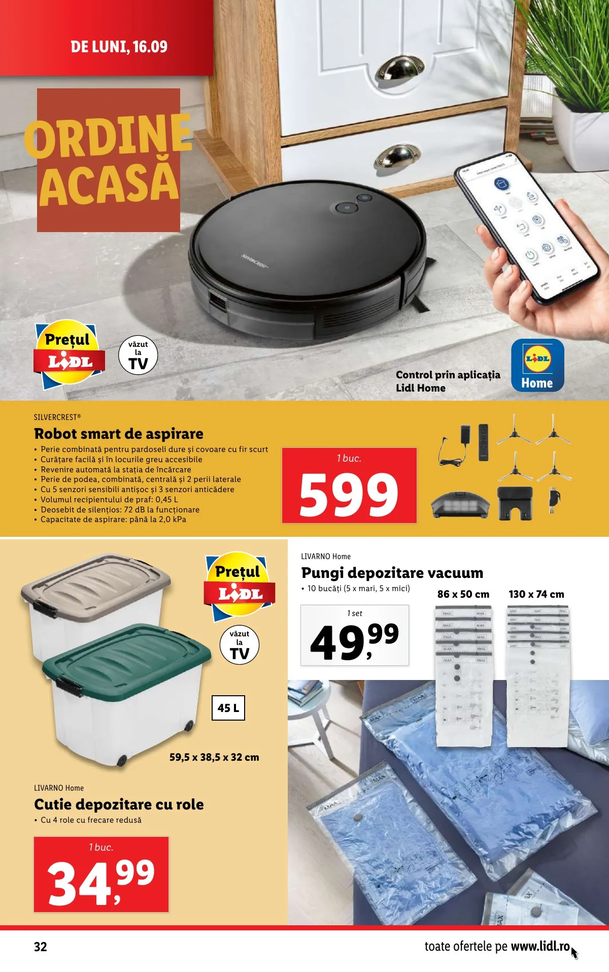 Lidl akciós újság Románia 09.16–09.22 – 32. oldal