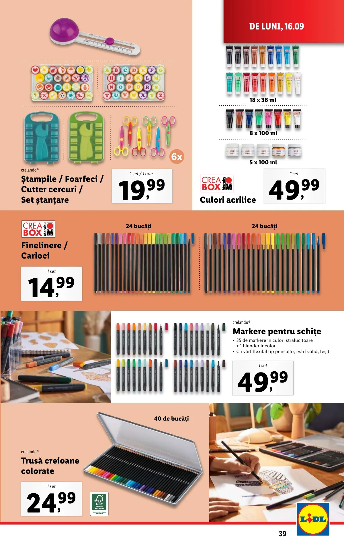 Lidl akciós újság Románia 09.16–09.22 – 39. oldal