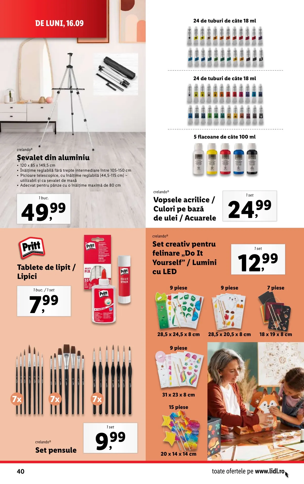 Lidl akciós újság Románia 09.16–09.22 – 40. oldal