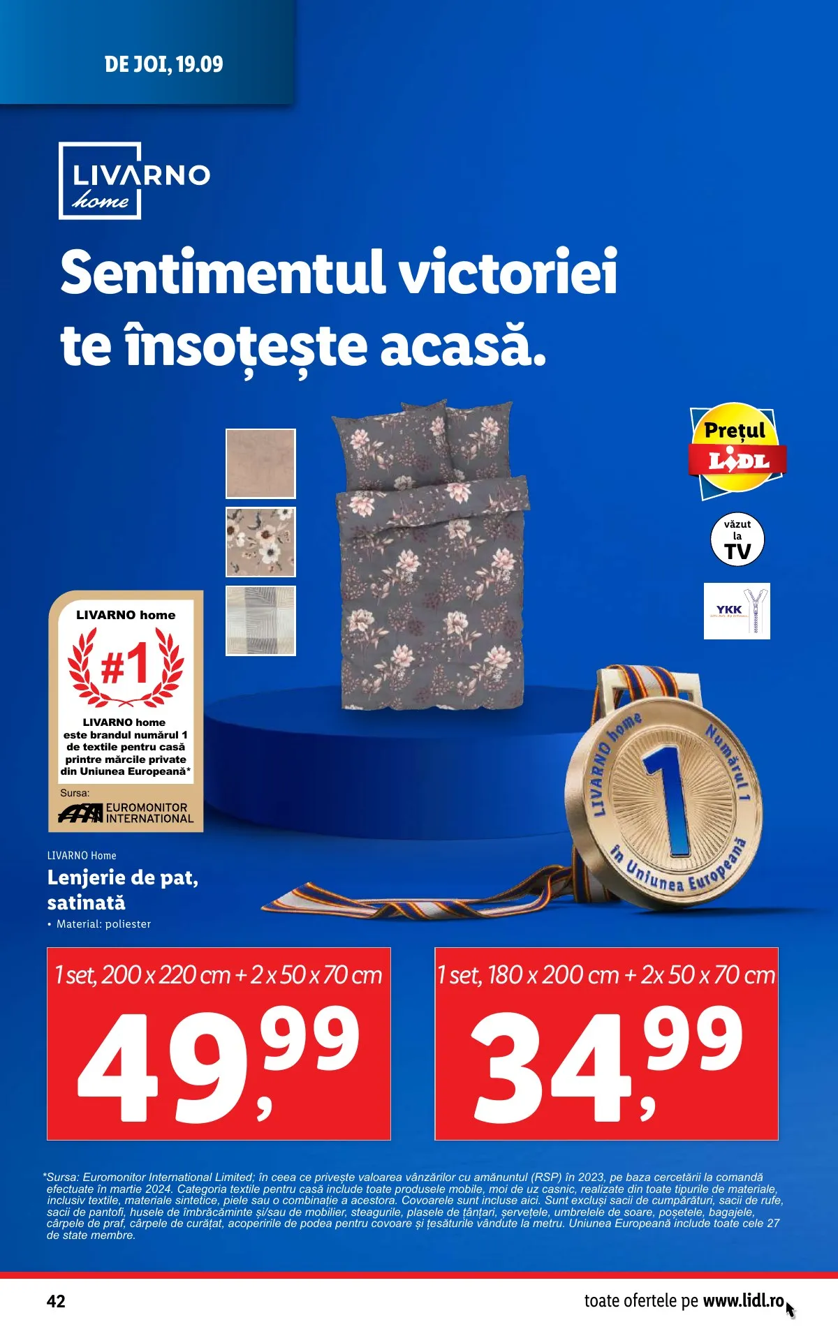 Lidl akciós újság Románia 09.16–09.22 – 42. oldal