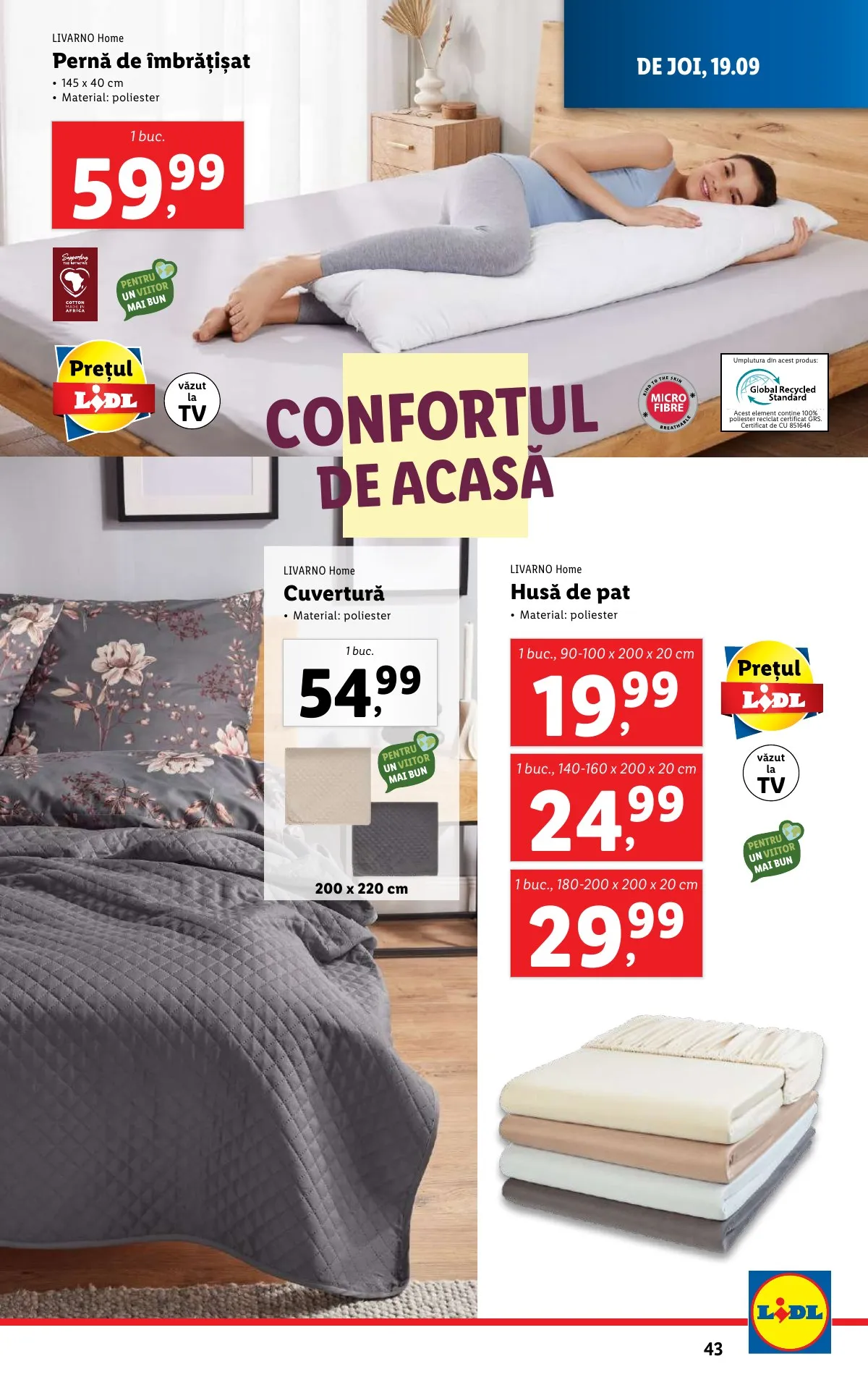 Lidl akciós újság Románia 09.16–09.22 – 43. oldal