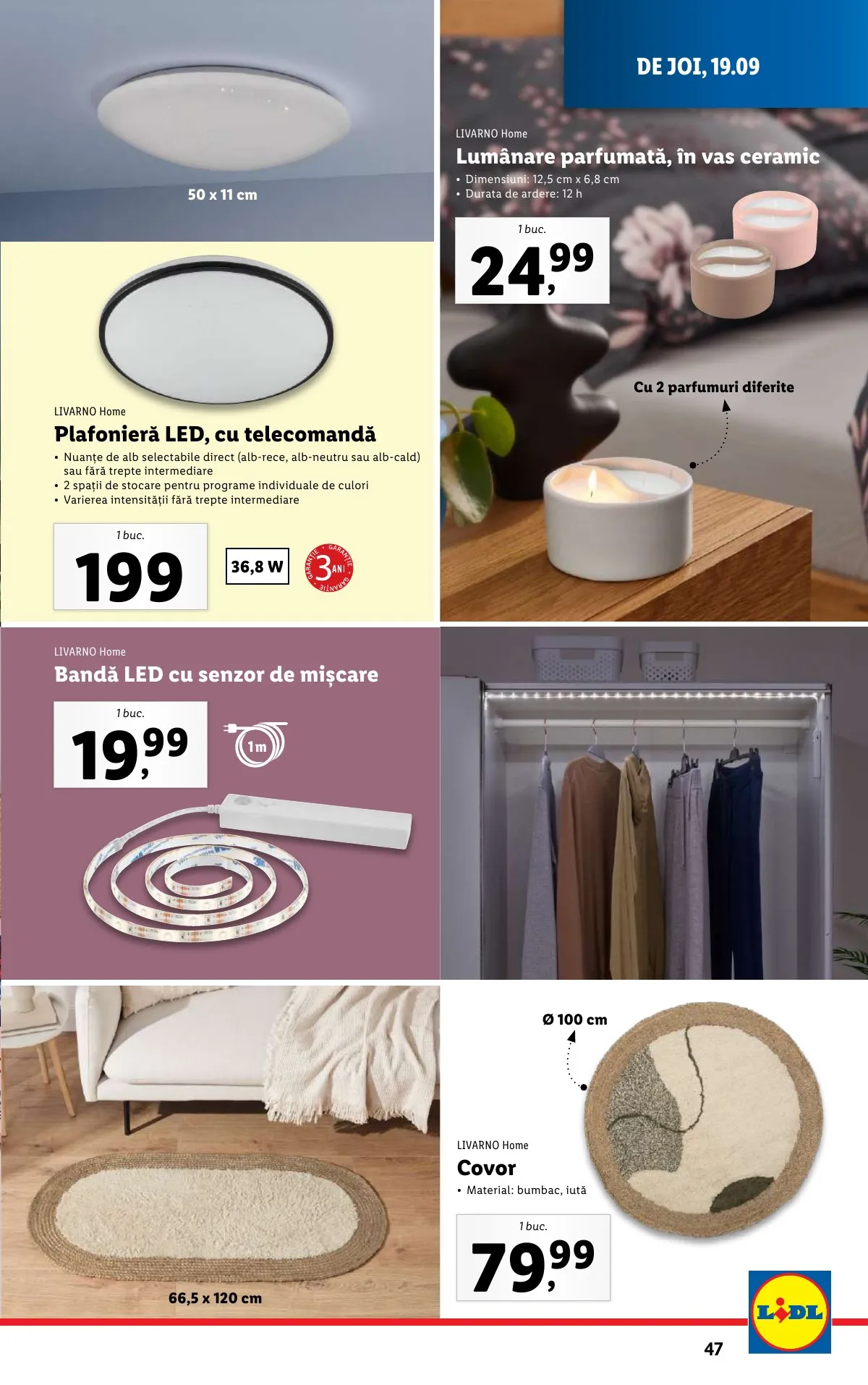 Lidl akciós újság Románia 09.16–09.22 – 47. oldal