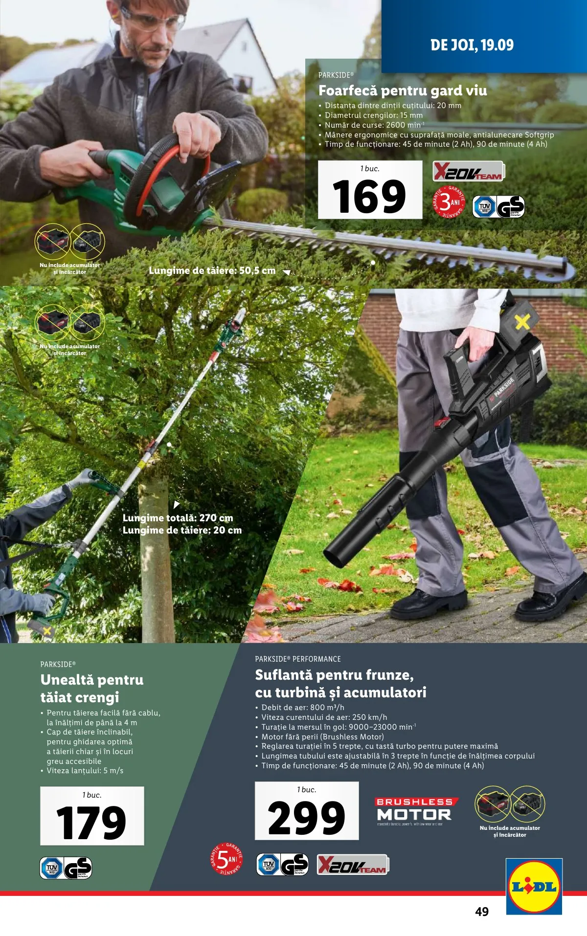 Lidl akciós újság Románia 09.16–09.22 – 49. oldal