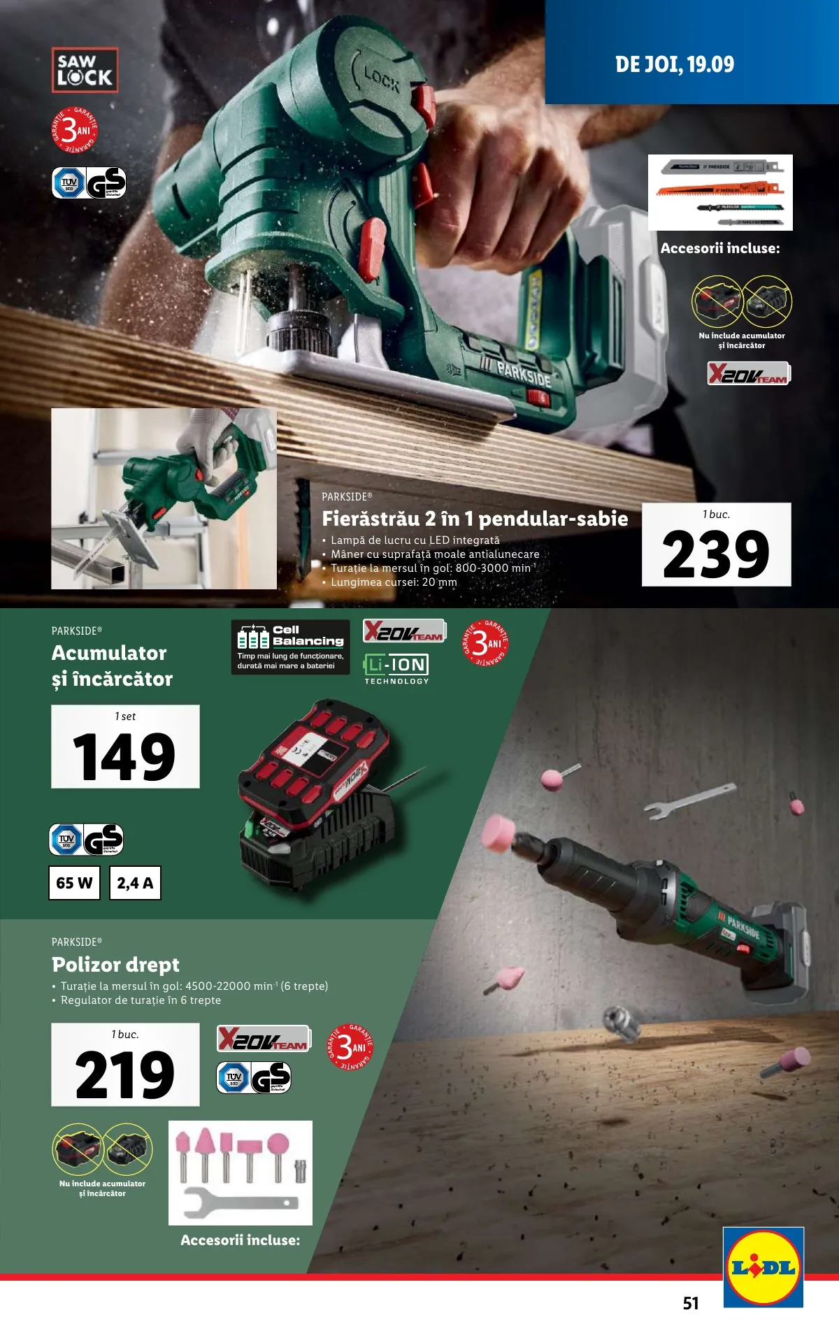 Lidl akciós újság Románia 09.16–09.22 – 51. oldal
