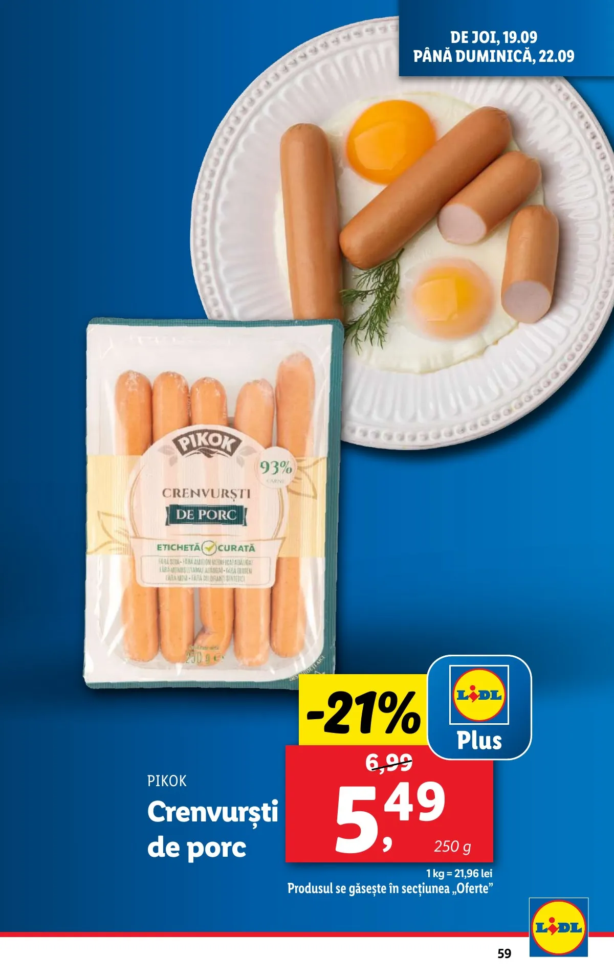 Lidl akciós újság Románia 09.16–09.22 – 59. oldal
