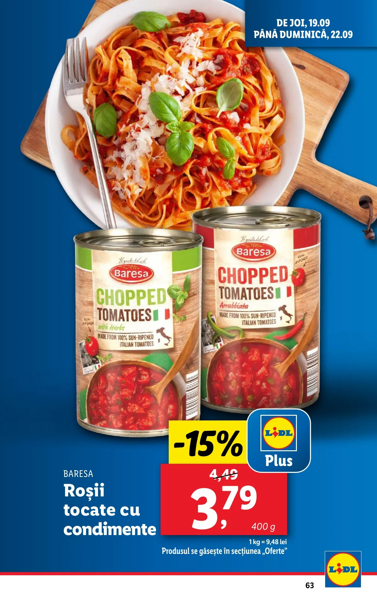 Lidl akciós újság Románia 09.16–09.22 – 63. oldal