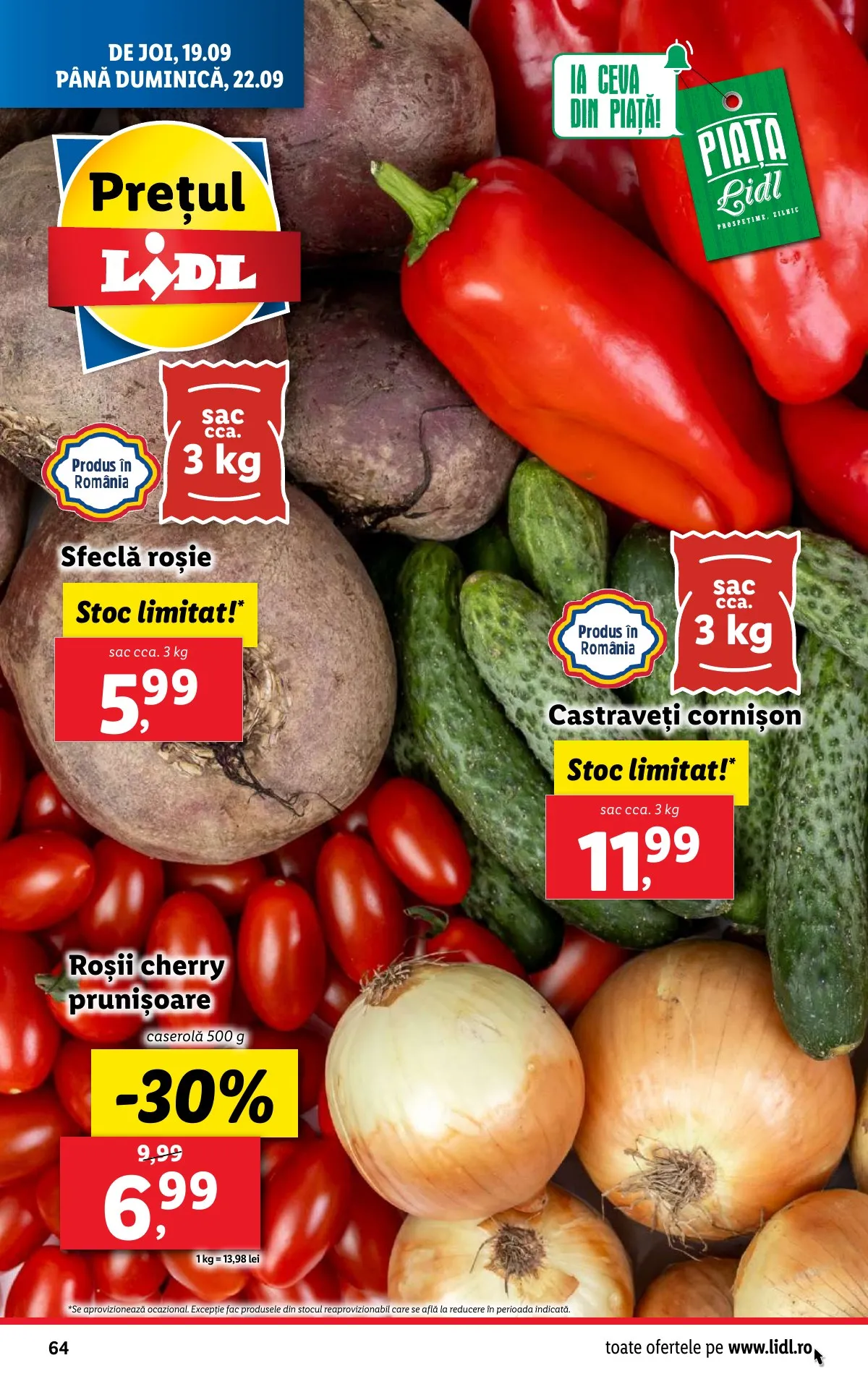Lidl akciós újság Románia 09.16–09.22 – 64. oldal