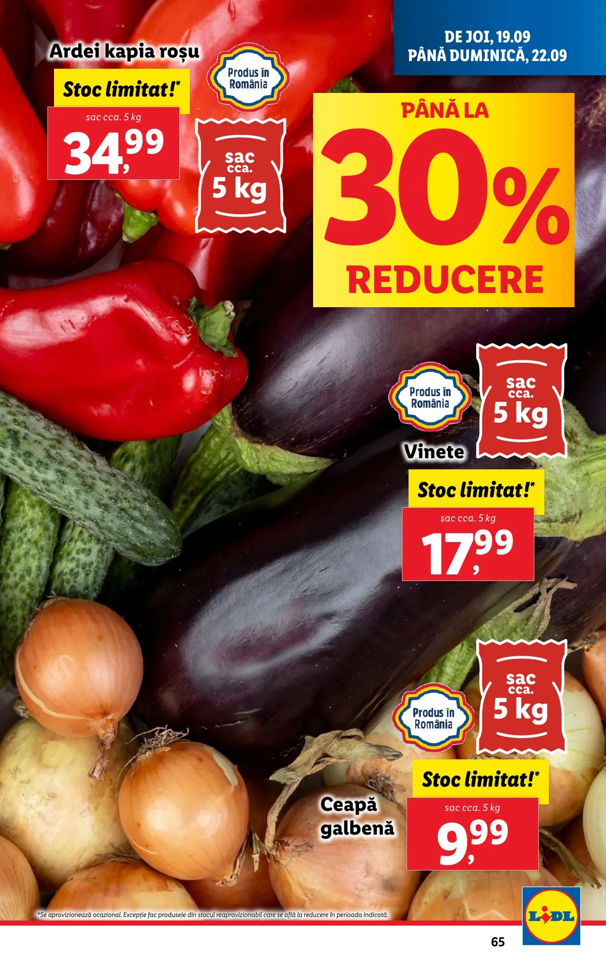 Lidl akciós újság Románia 09.16–09.22 – 65. oldal
