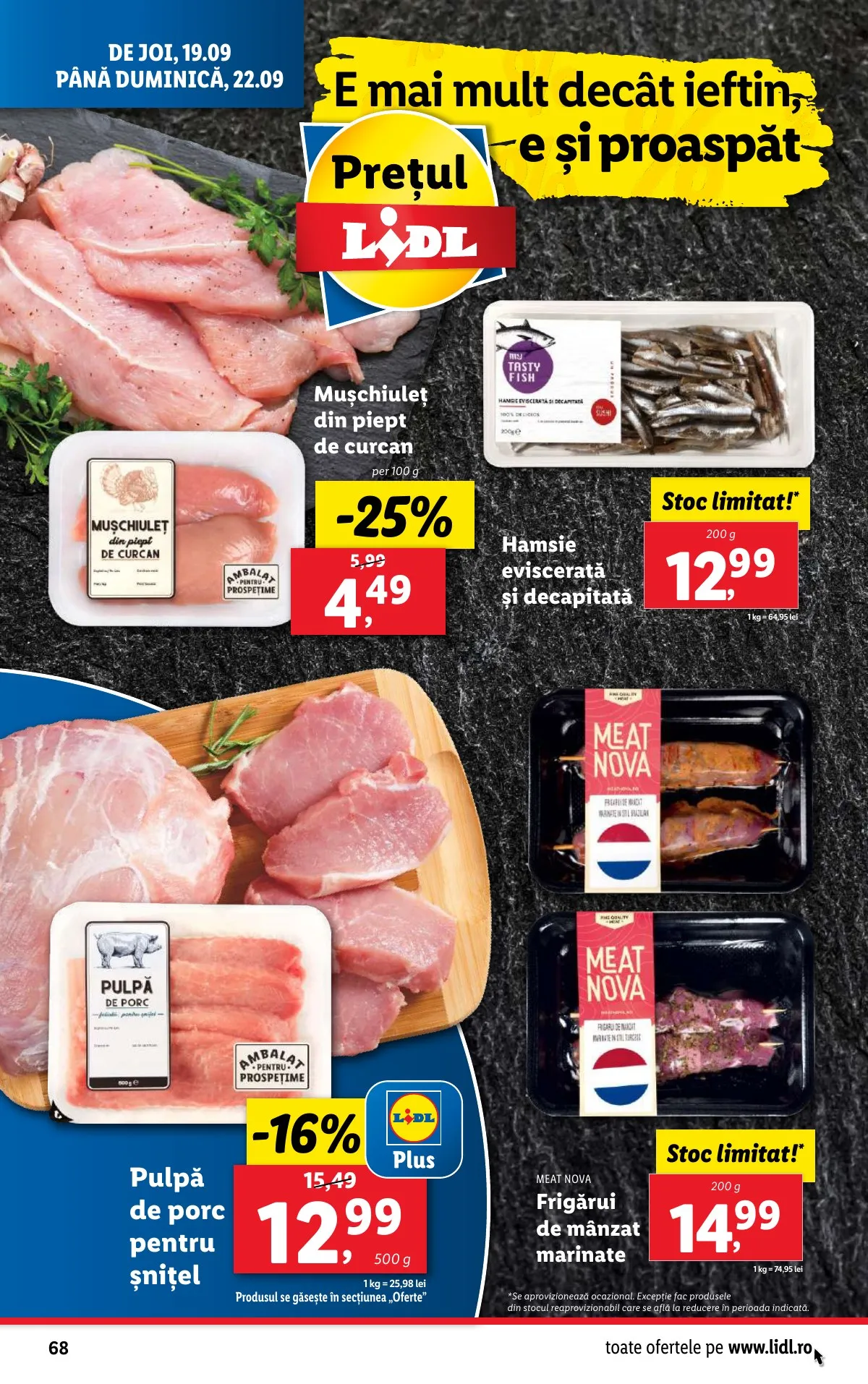Lidl akciós újság Románia 09.16–09.22 – 68. oldal