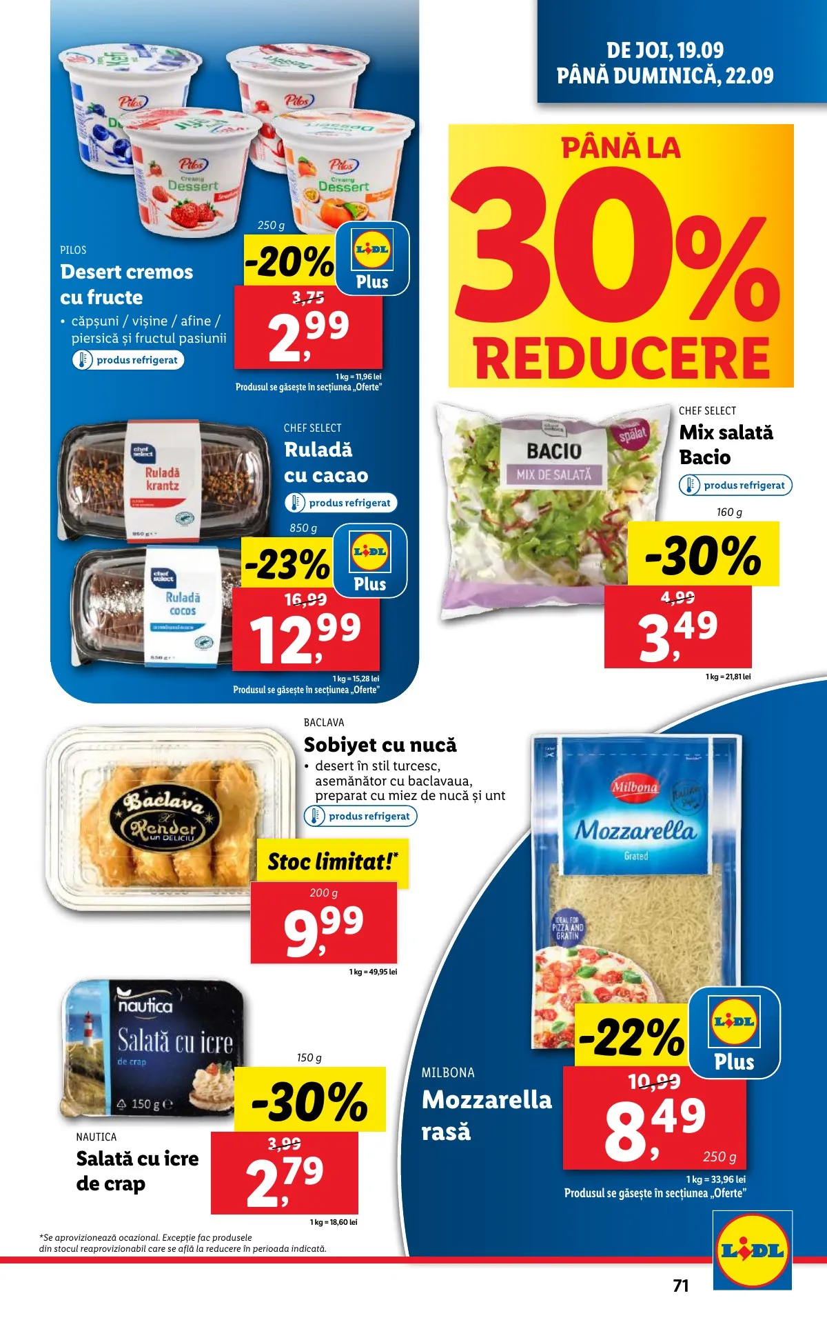 Lidl akciós újság Románia 09.16–09.22 – 71. oldal