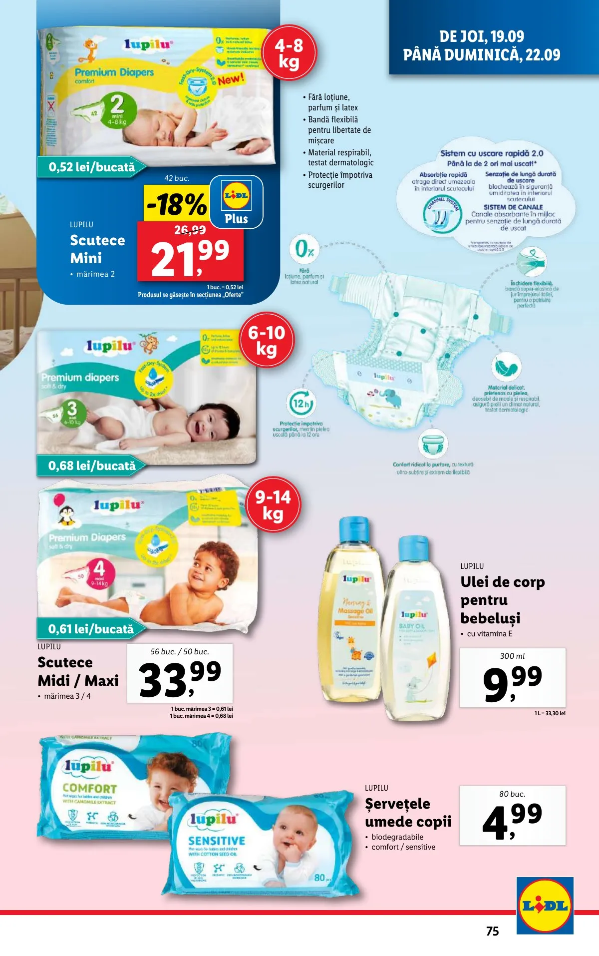Lidl akciós újság Románia 09.16–09.22 – 75. oldal