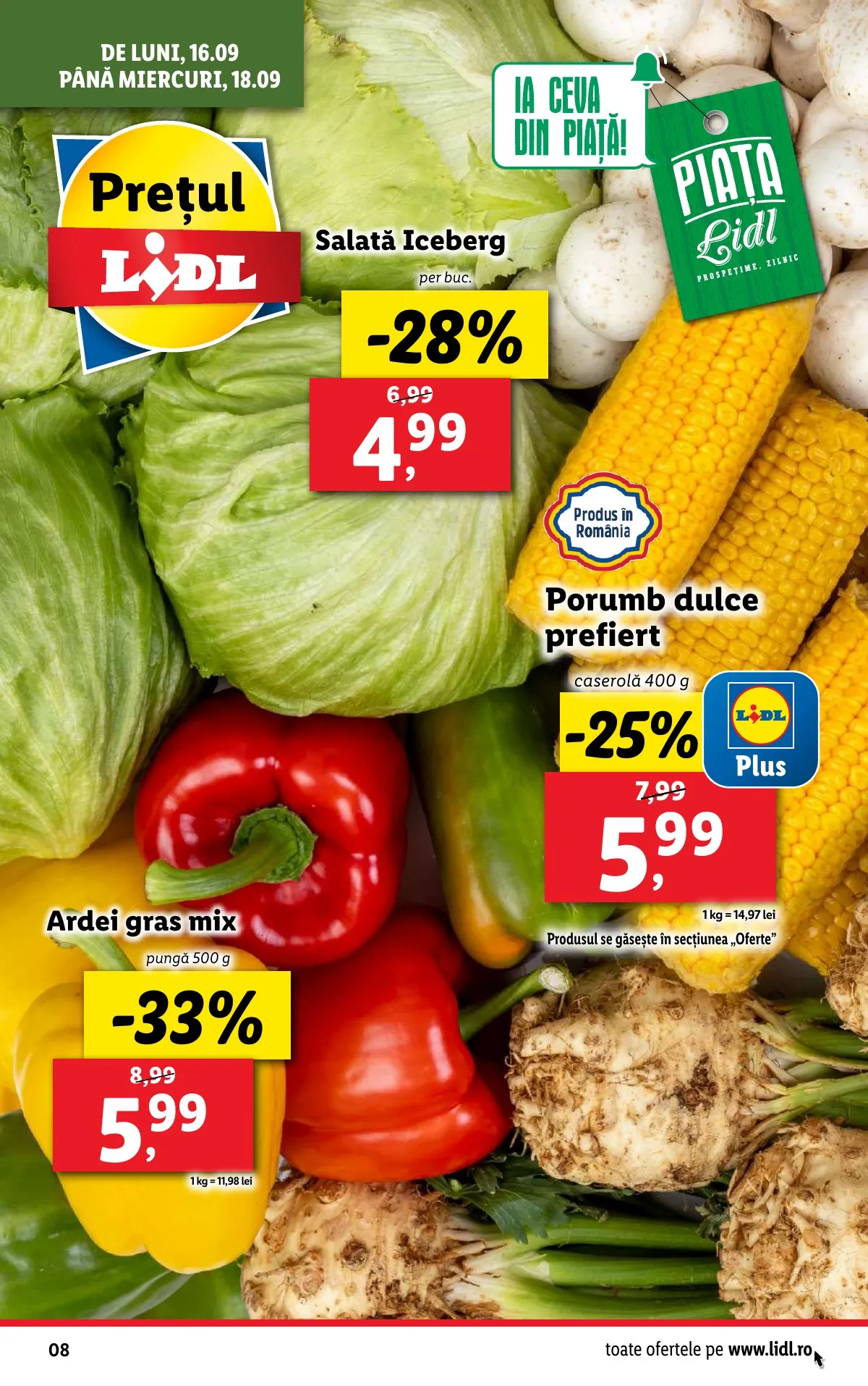 Lidl akciós újság Románia 09.16–09.22 – 8. oldal