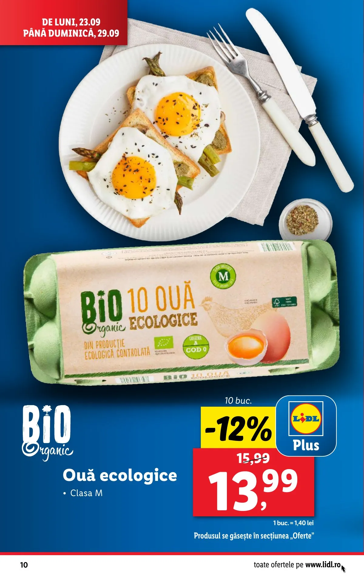 Lidl akciós újság Románia 09.23–09.29 – 10. oldal
