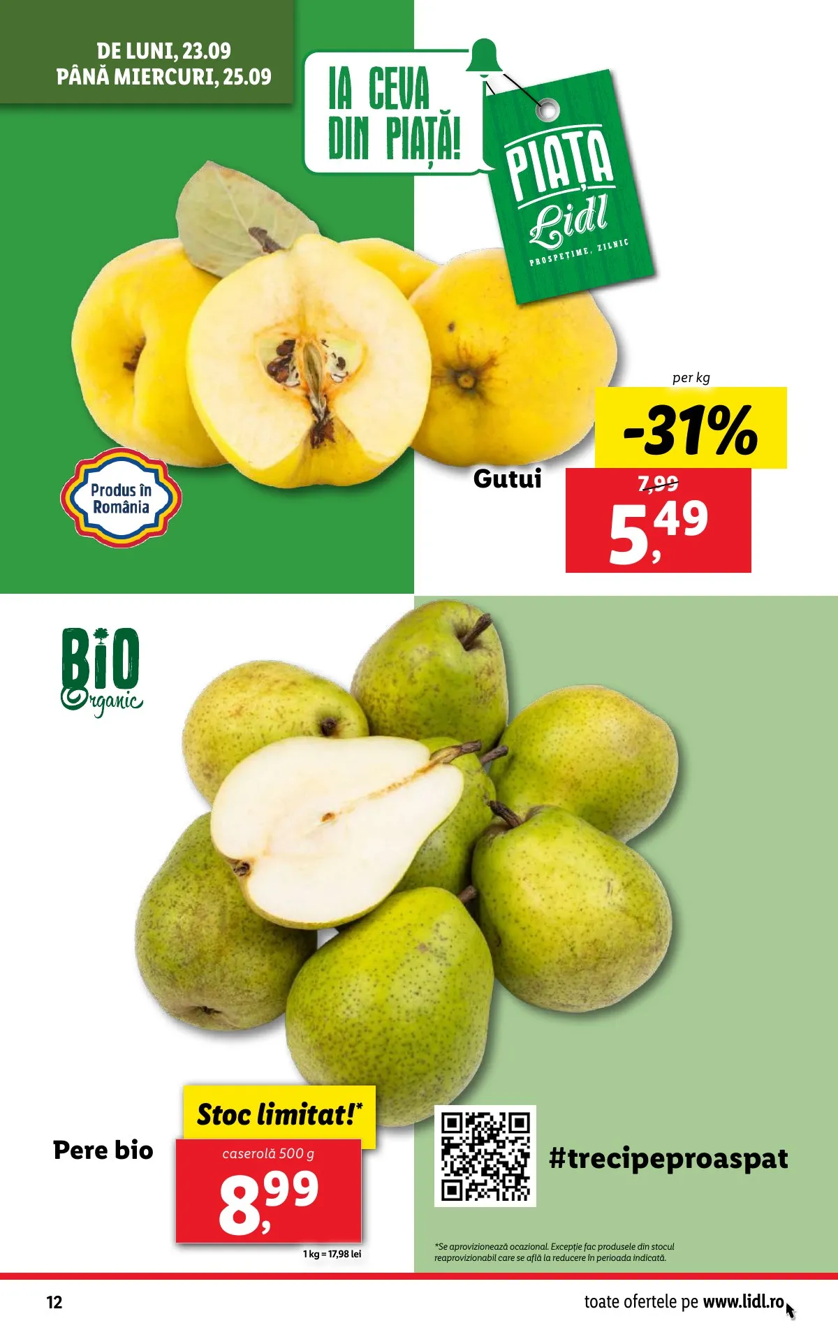 Lidl akciós újság Románia 09.23–09.29 – 12. oldal