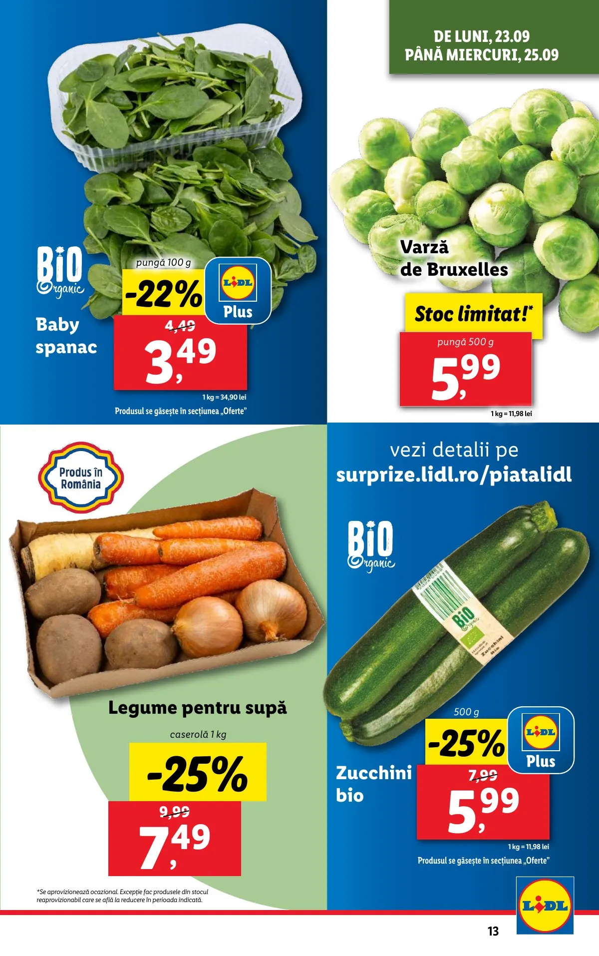 Lidl akciós újság Románia 09.23–09.29 – 13. oldal