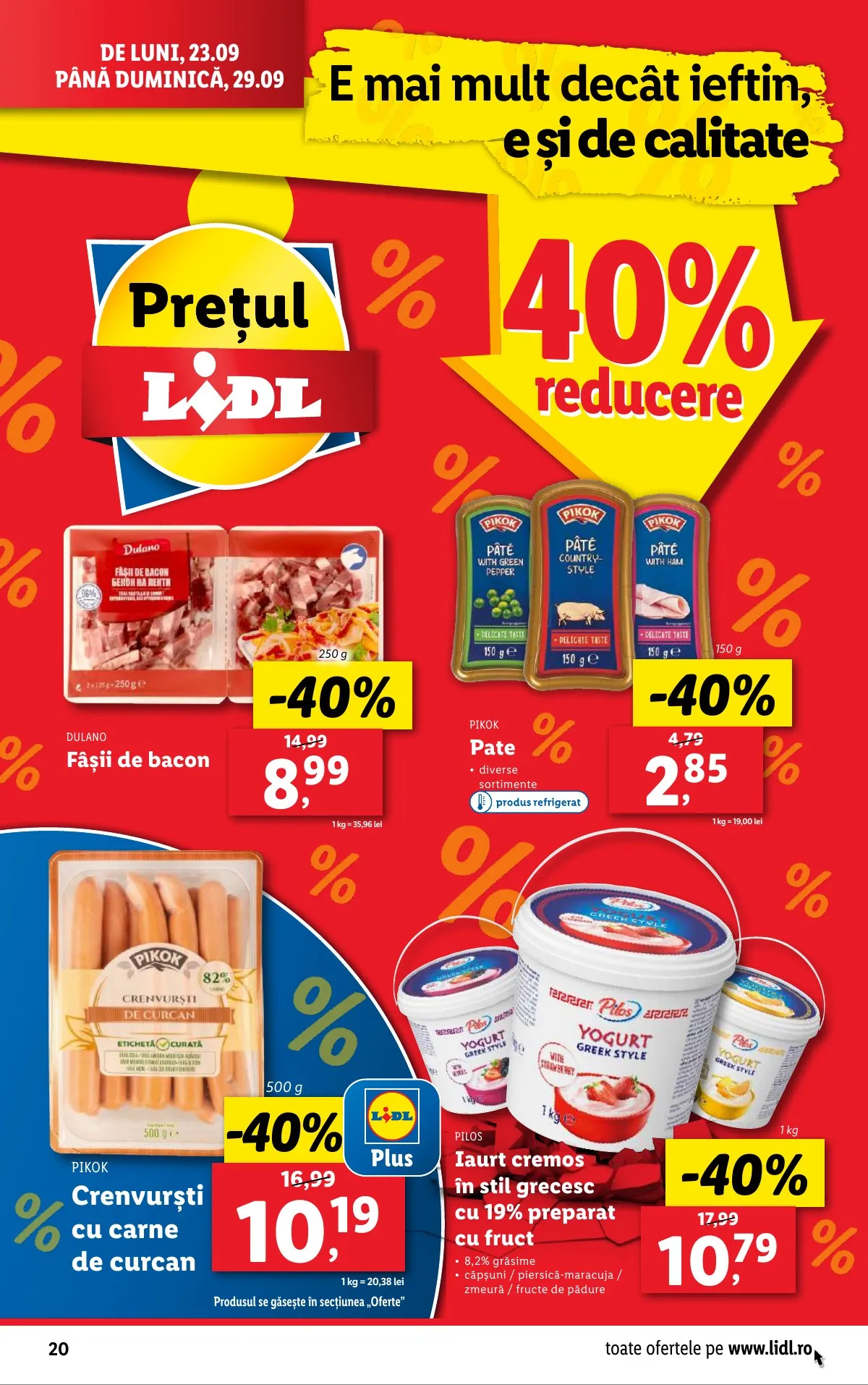 Lidl akciós újság Románia 09.23–09.29 – 20. oldal