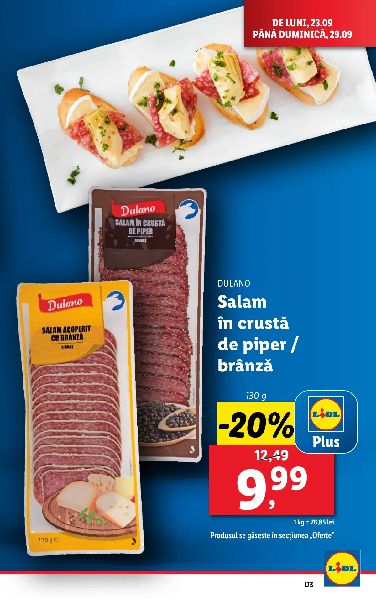 Lidl akciós újság Románia 09.23–09.29 – 3. oldal