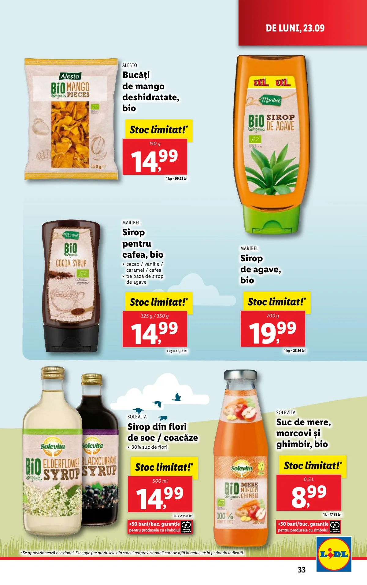 Lidl akciós újság Románia 09.23–09.29 – 33. oldal