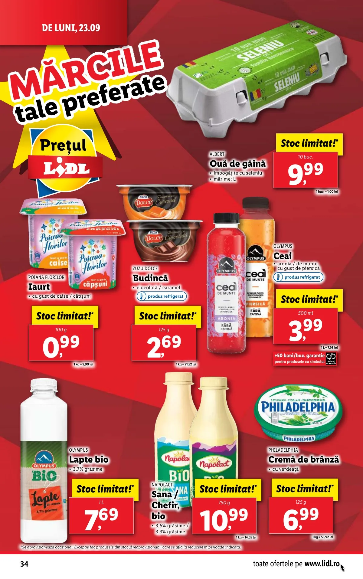 Lidl akciós újság Románia 09.23–09.29 – 34. oldal