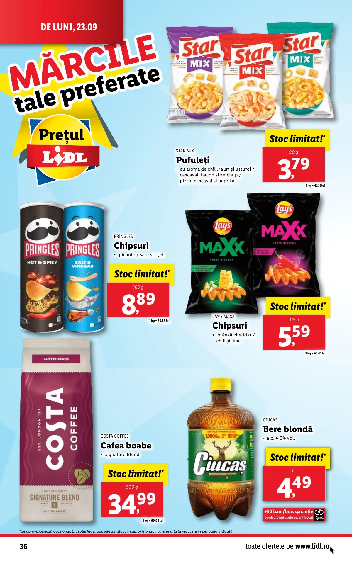 Lidl akciós újság Románia 09.23–09.29 – 36. oldal
