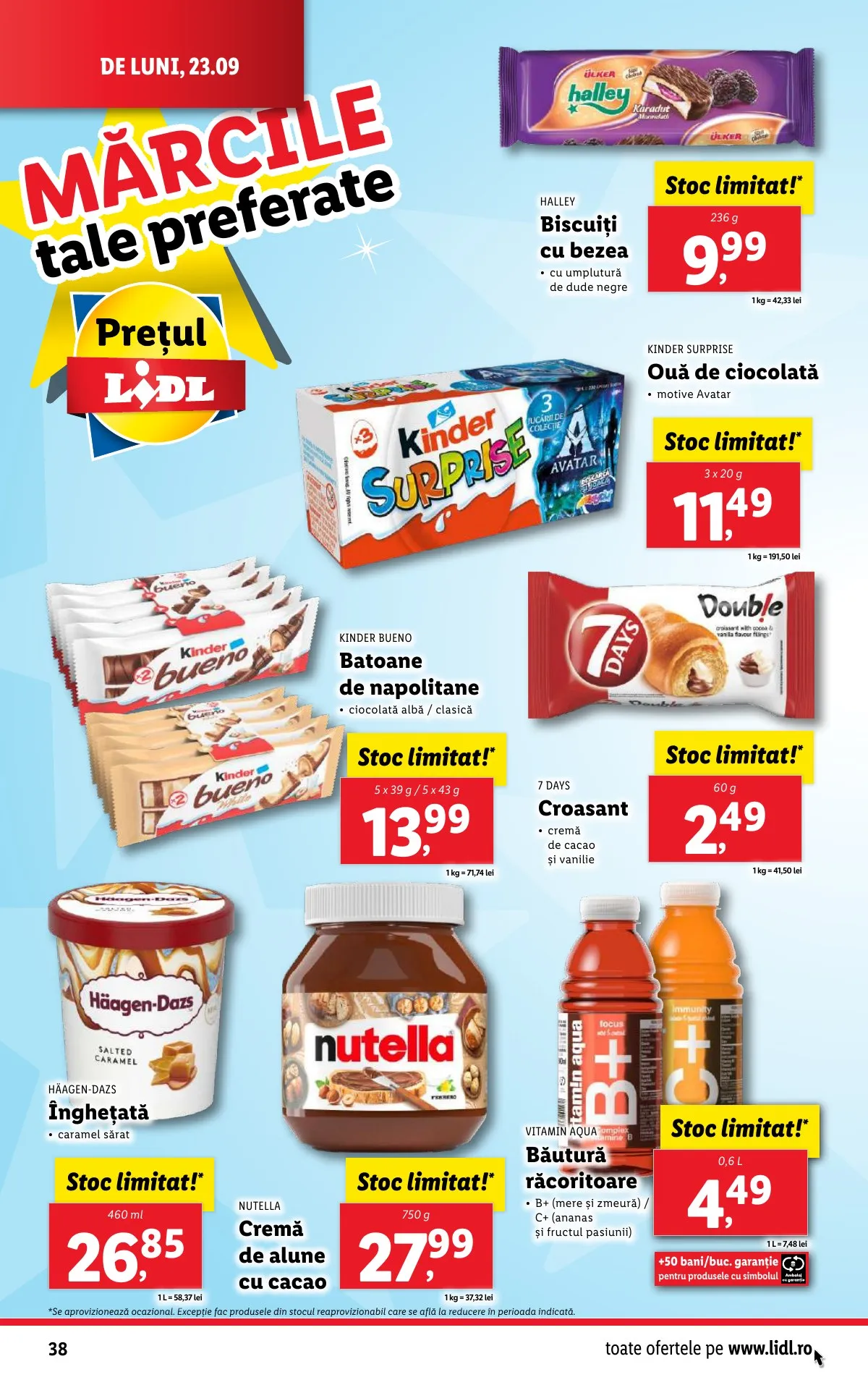 Lidl akciós újság Románia 09.23–09.29 – 38. oldal