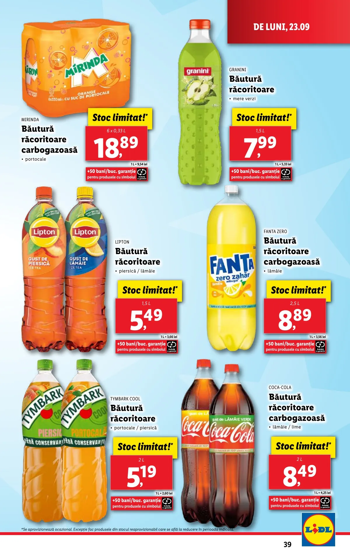 Lidl akciós újság Románia 09.23–09.29 – 39. oldal