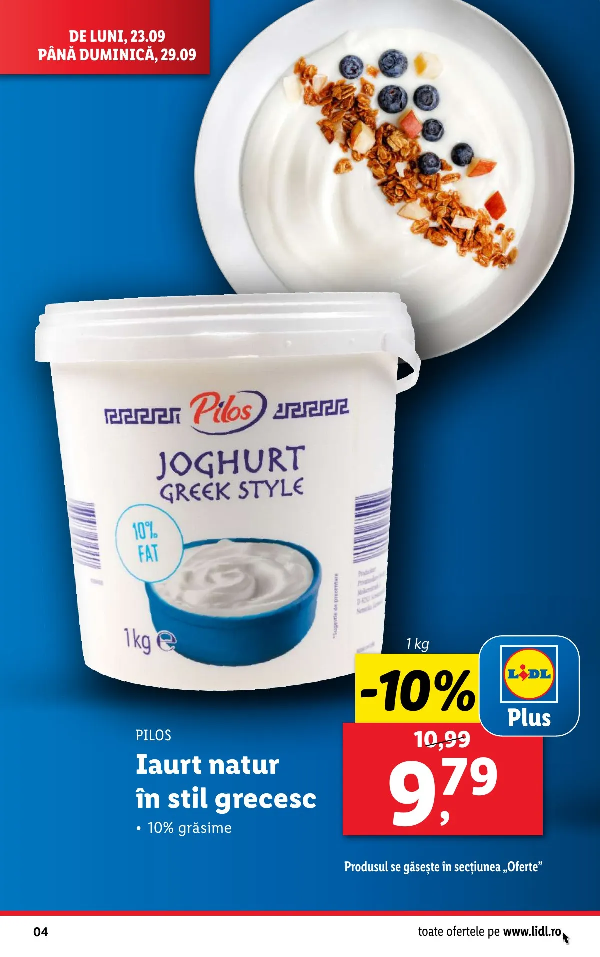 Lidl akciós újság Románia 09.23–09.29 – 4. oldal