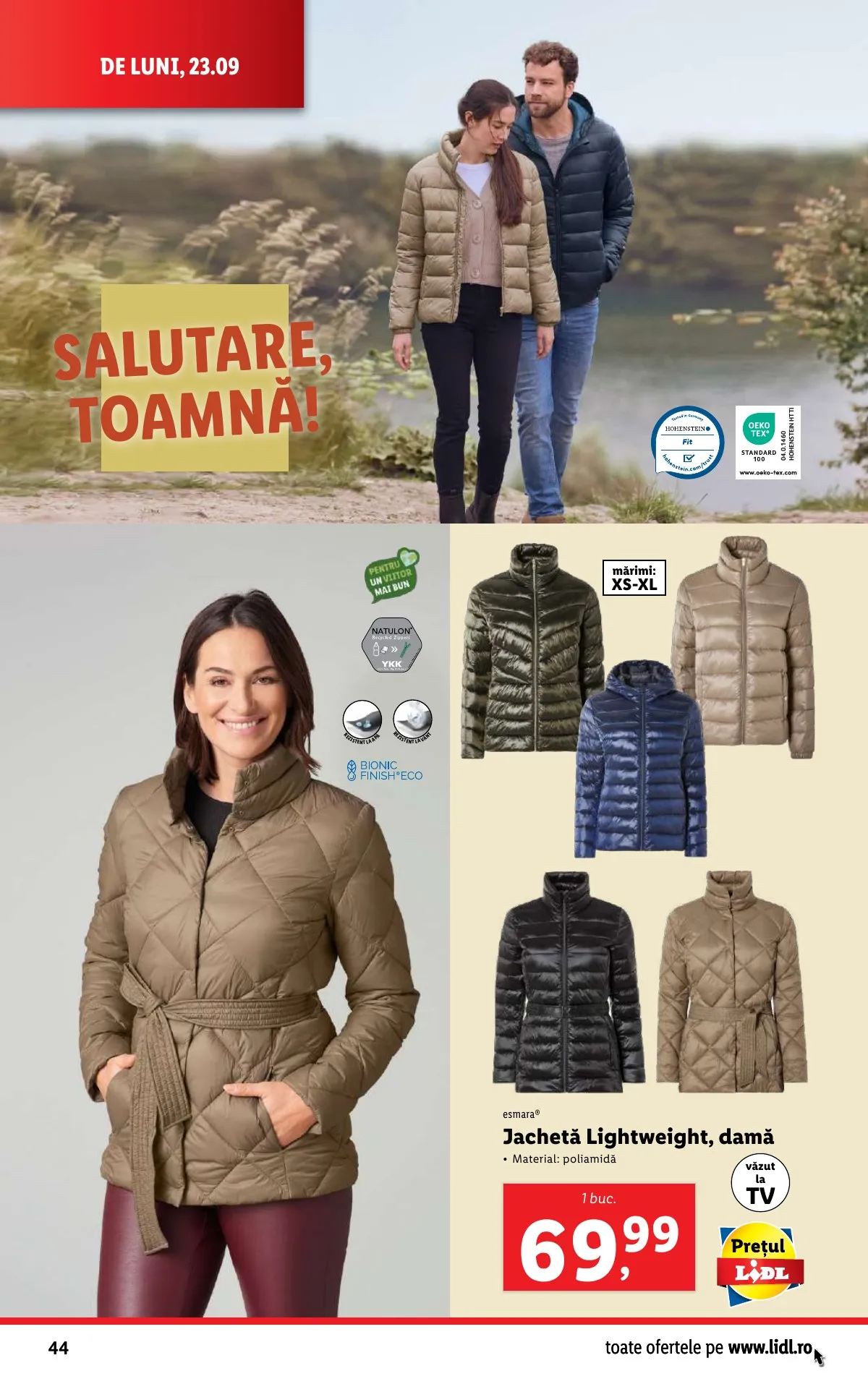 Lidl akciós újság Románia 09.23–09.29 – 44. oldal