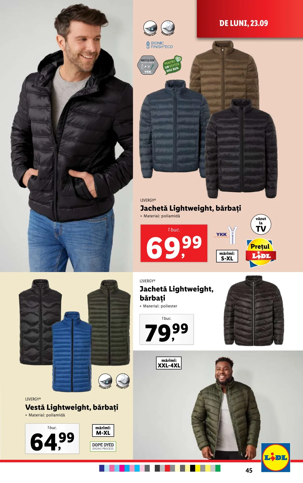 Lidl akciós újság Románia 09.23–09.29 – 45. oldal
