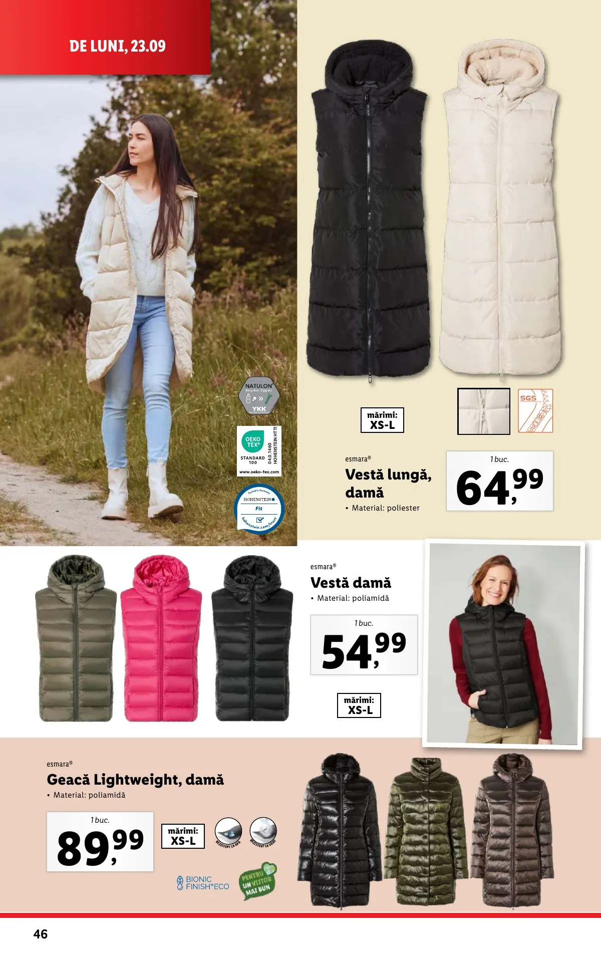 Lidl akciós újság Románia 09.23–09.29 – 46. oldal